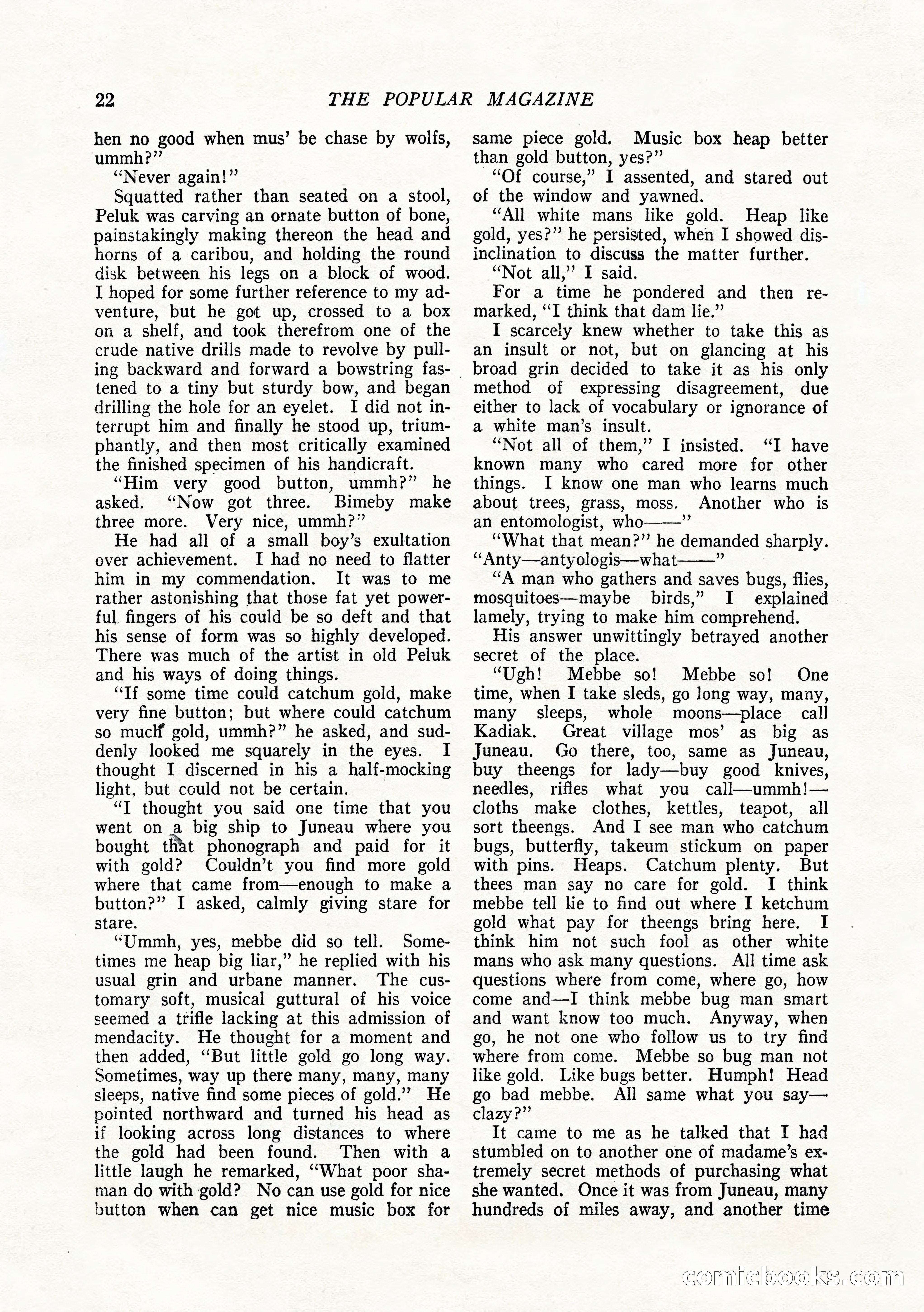The Popular Magazine, February 1922 — page 32 of 212