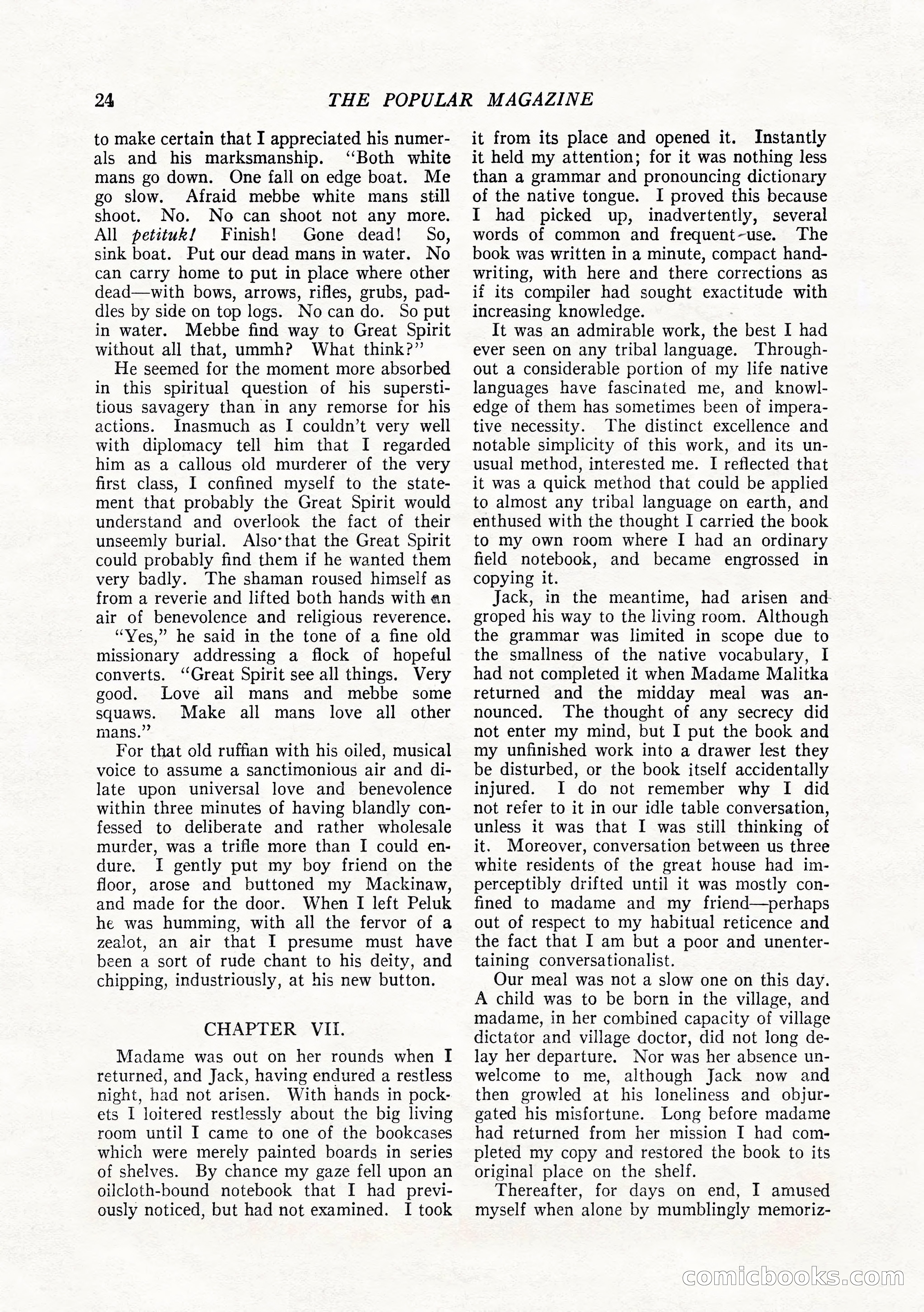 The Popular Magazine, February 1922 — page 34 of 212