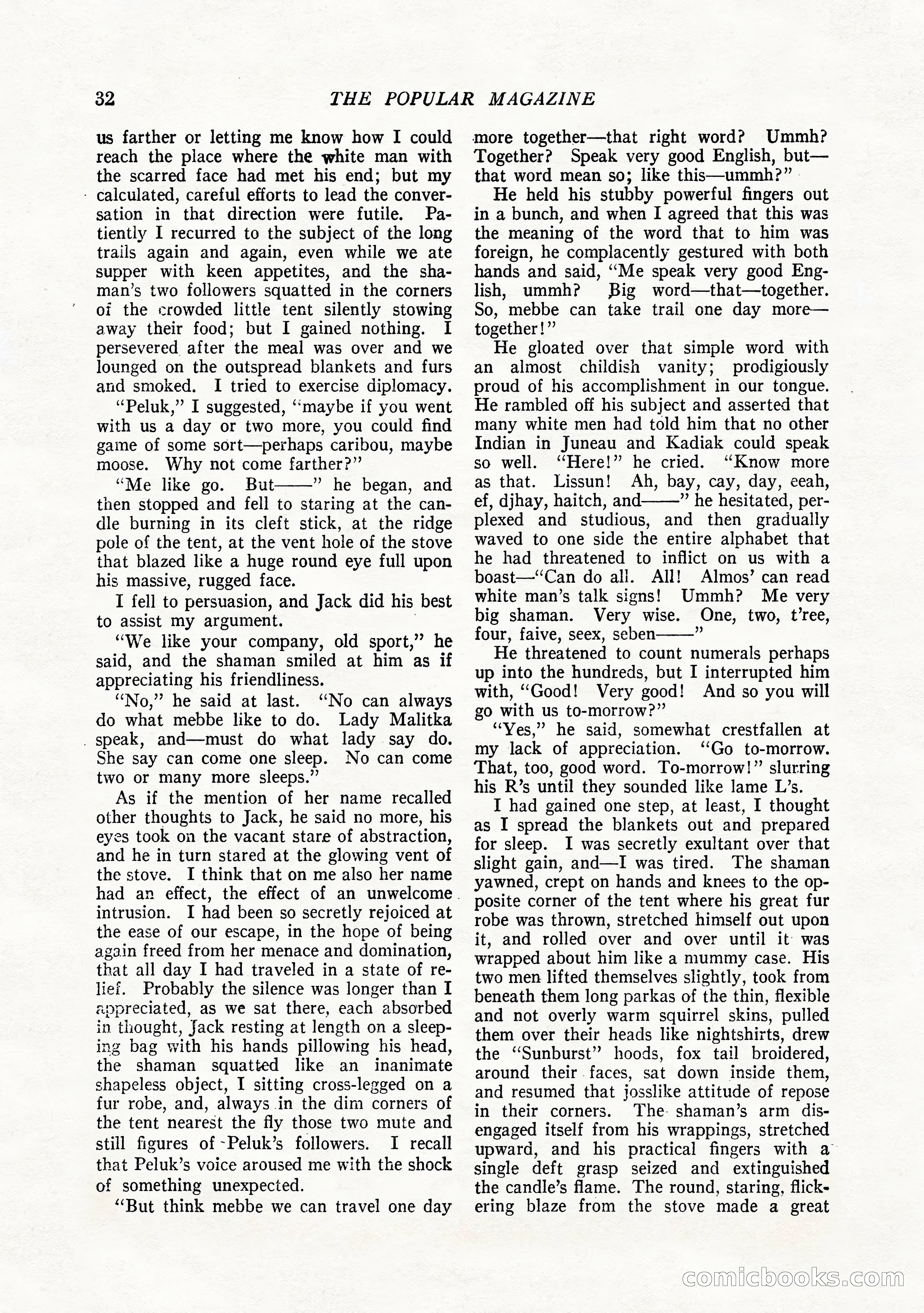 The Popular Magazine, February 1922 — page 42 of 212