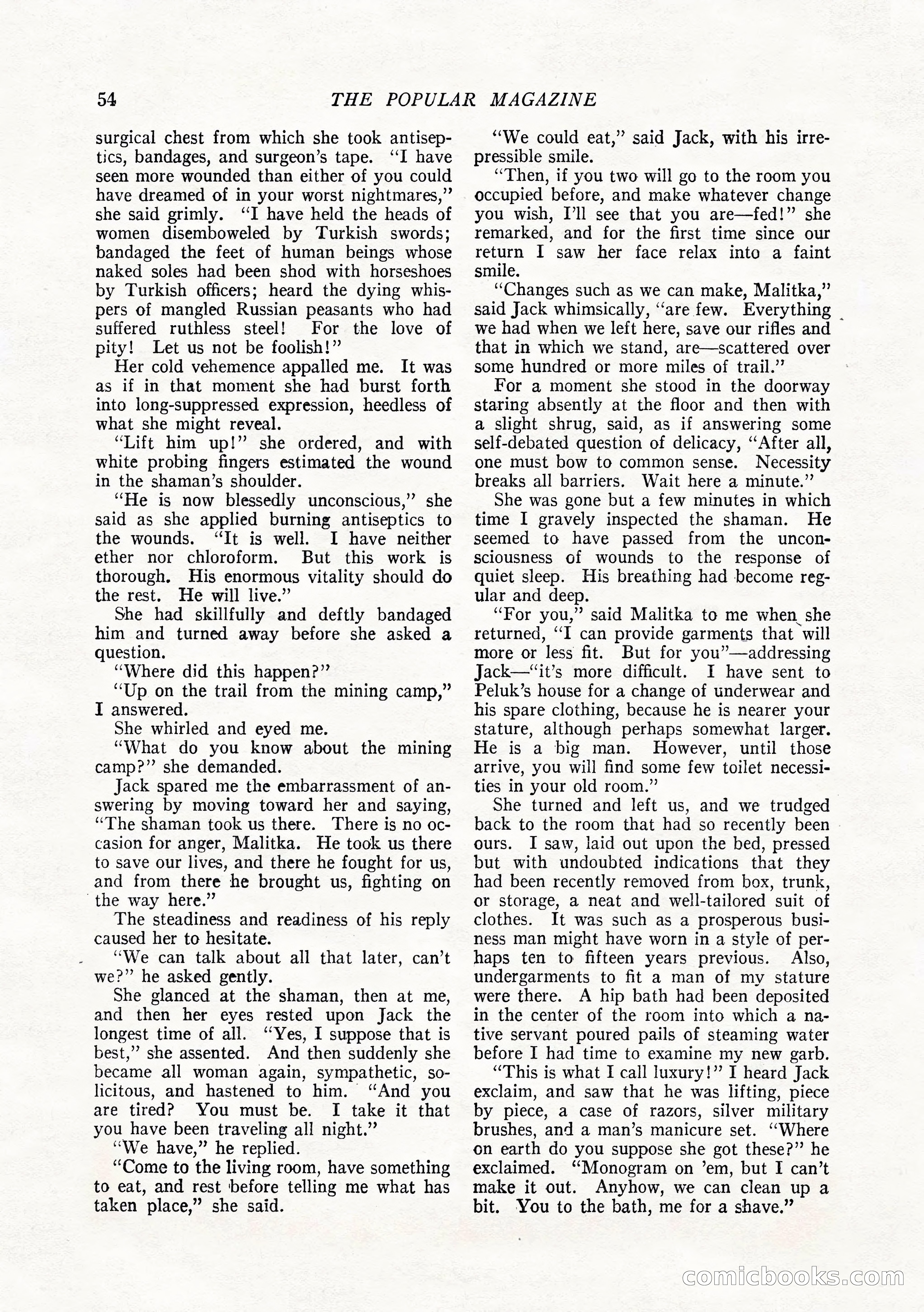 The Popular Magazine, February 1922 — page 64 of 212