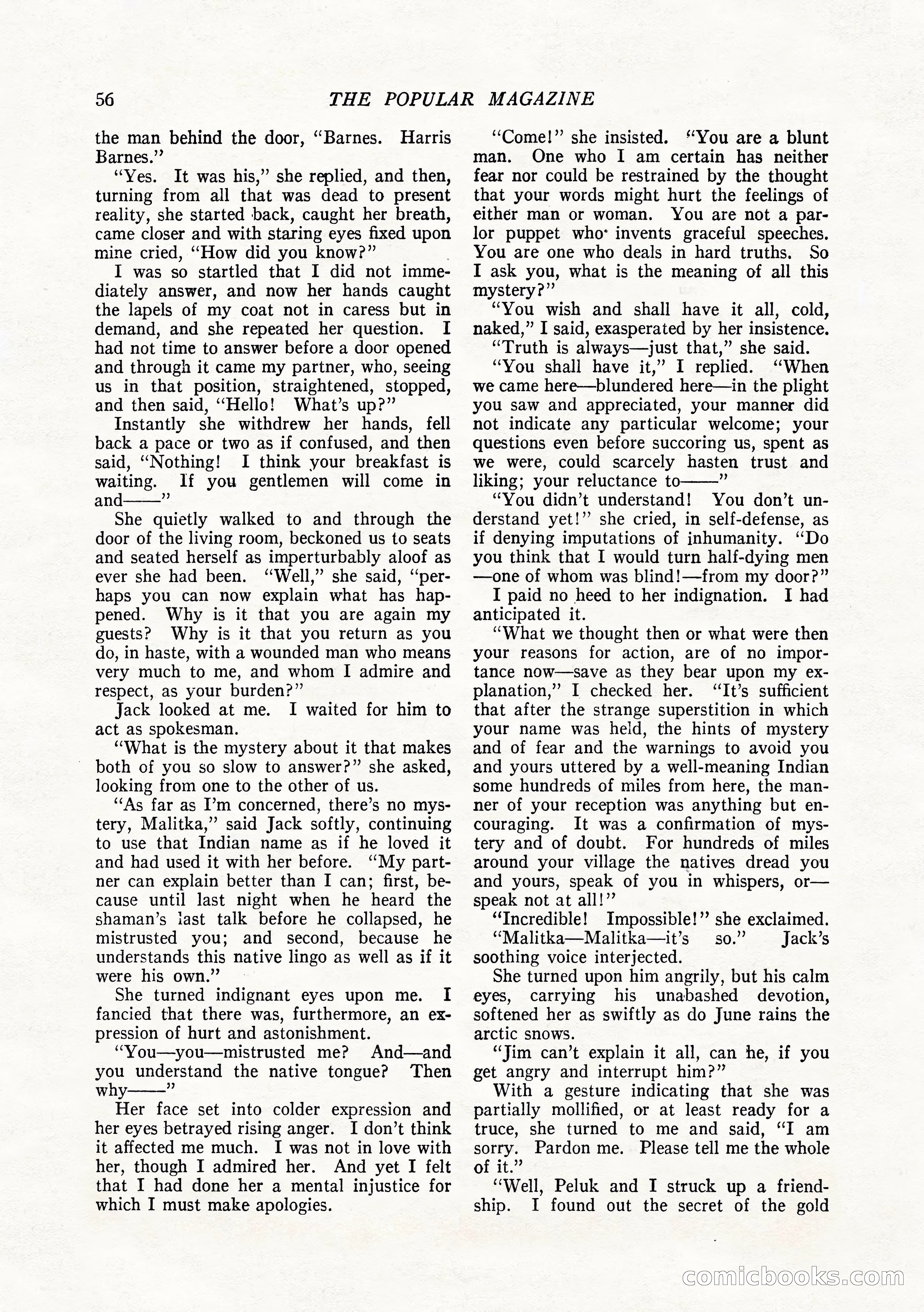 The Popular Magazine, February 1922 — page 66 of 212