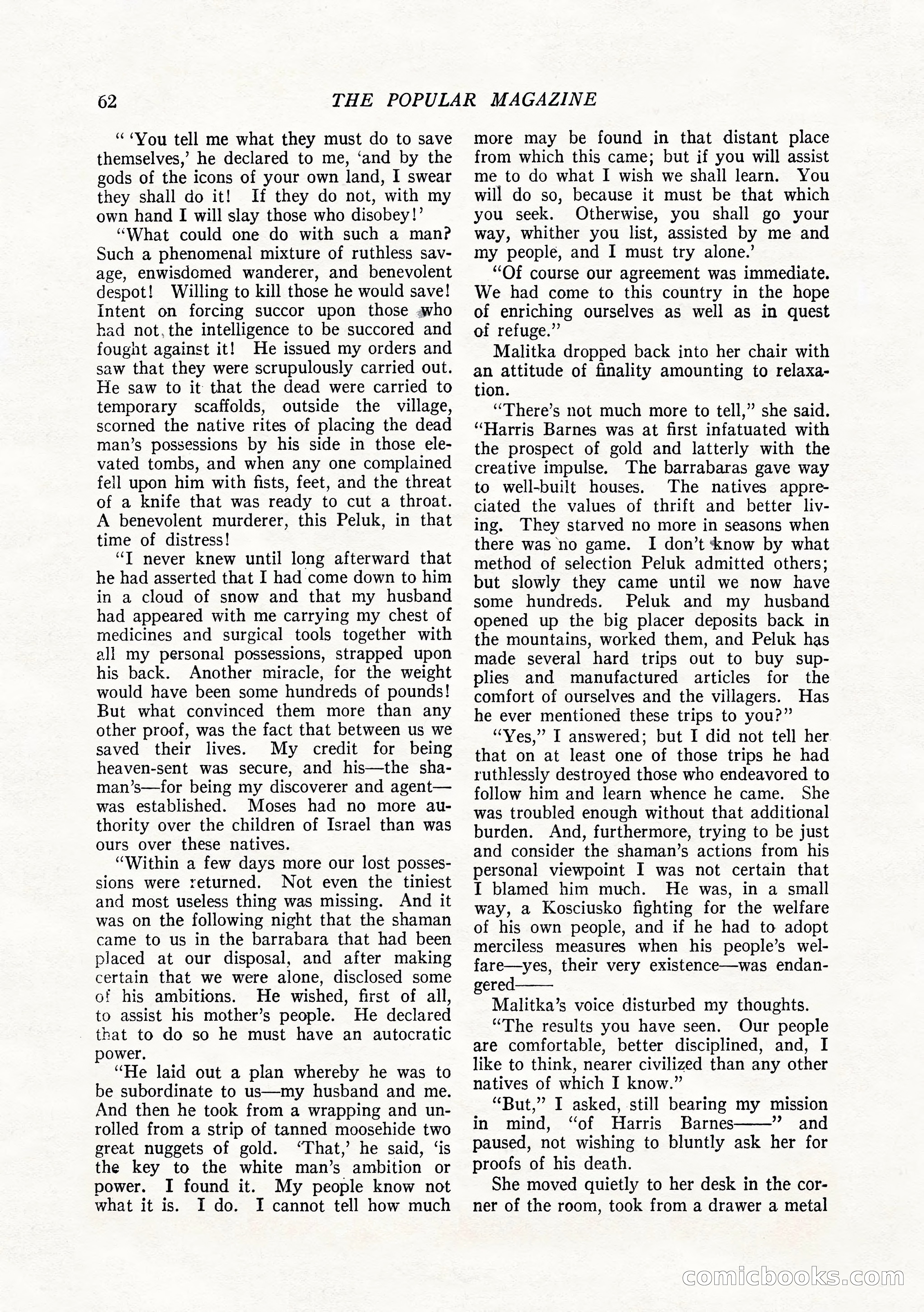 The Popular Magazine, February 1922 — page 72 of 212