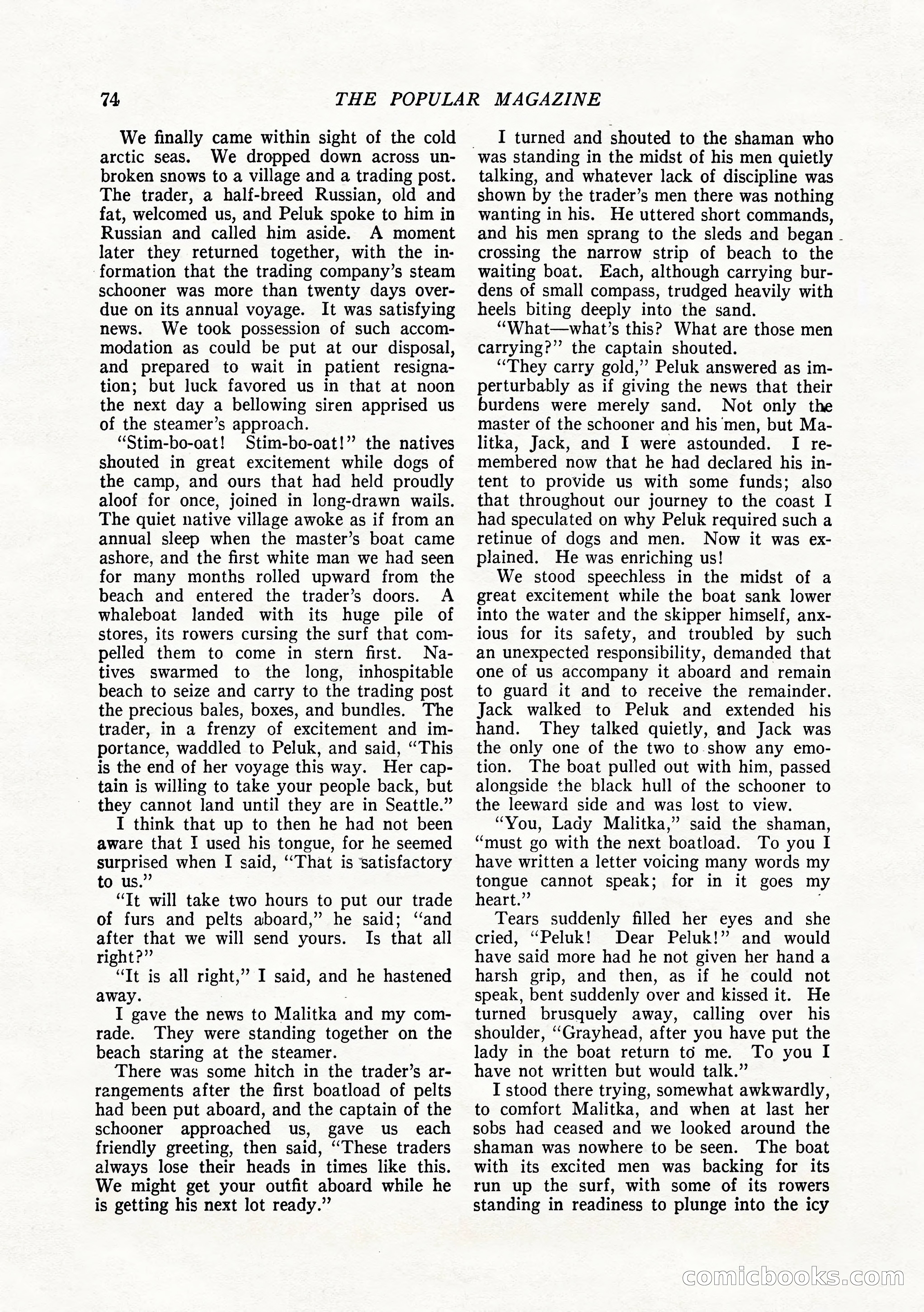 The Popular Magazine, February 1922 — page 84 of 212