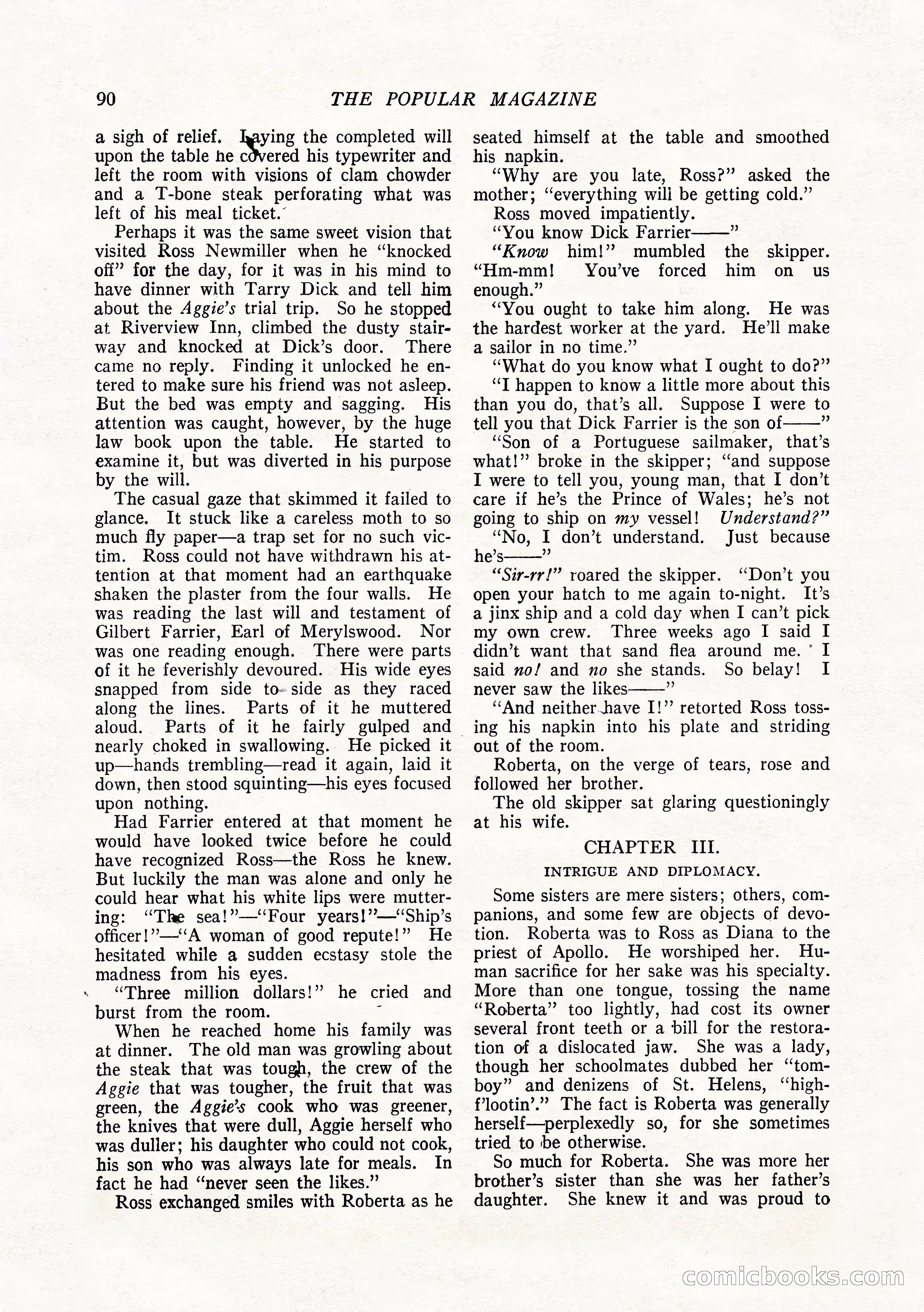 The Popular Magazine, February 1922 — page 100 of 212