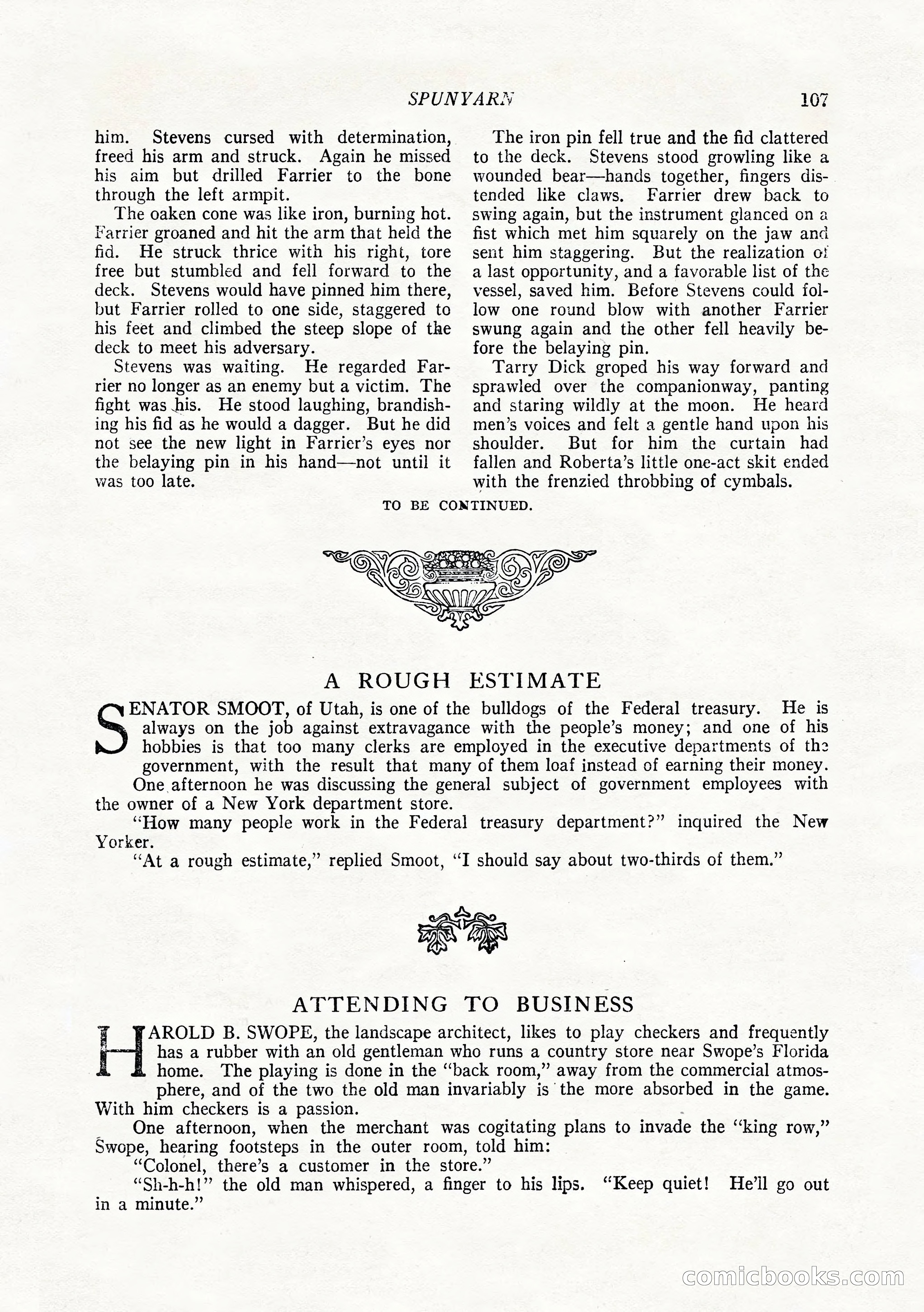 The Popular Magazine, February 1922 — page 117 of 212
