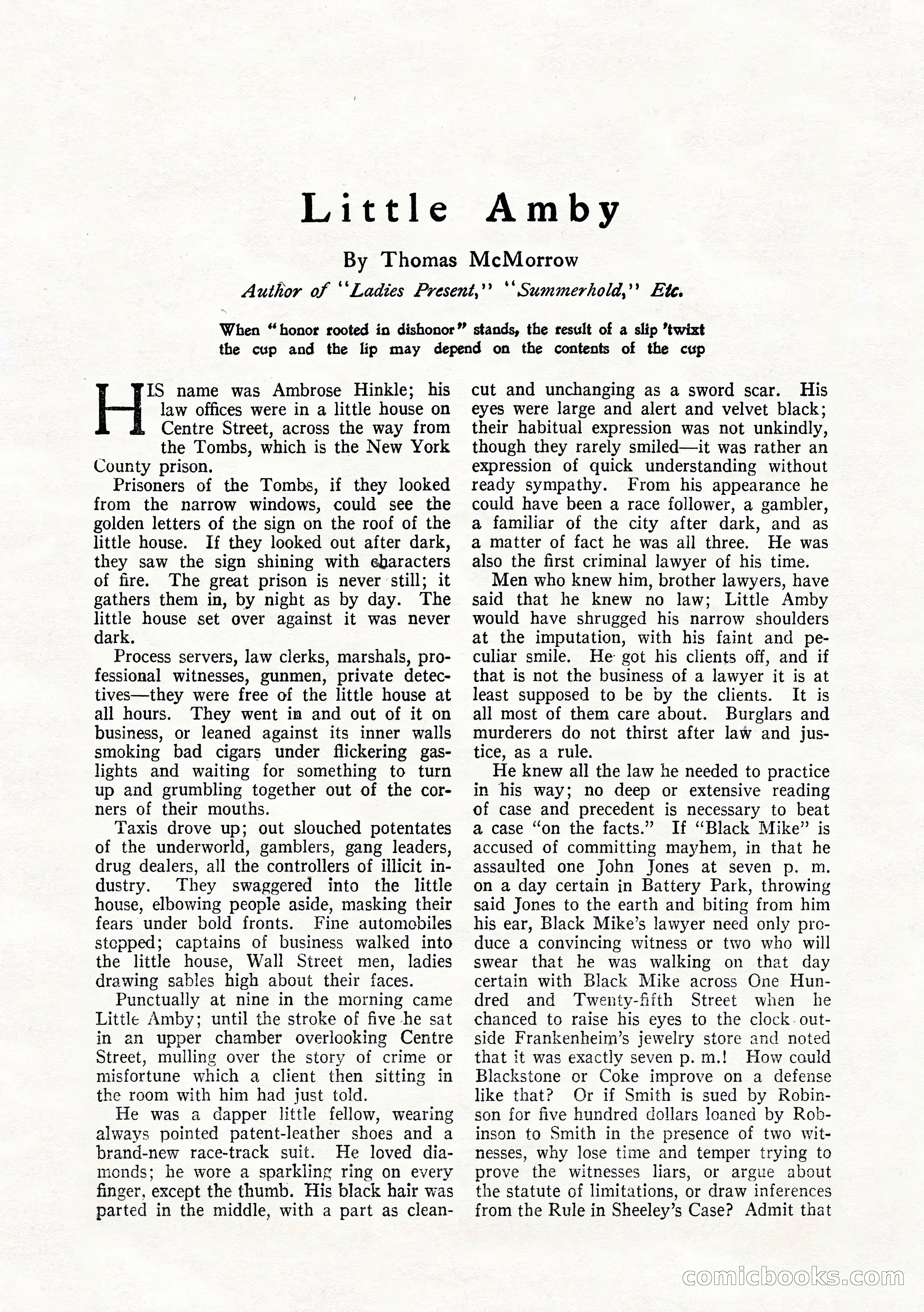 The Popular Magazine, February 1922 — page 118 of 212