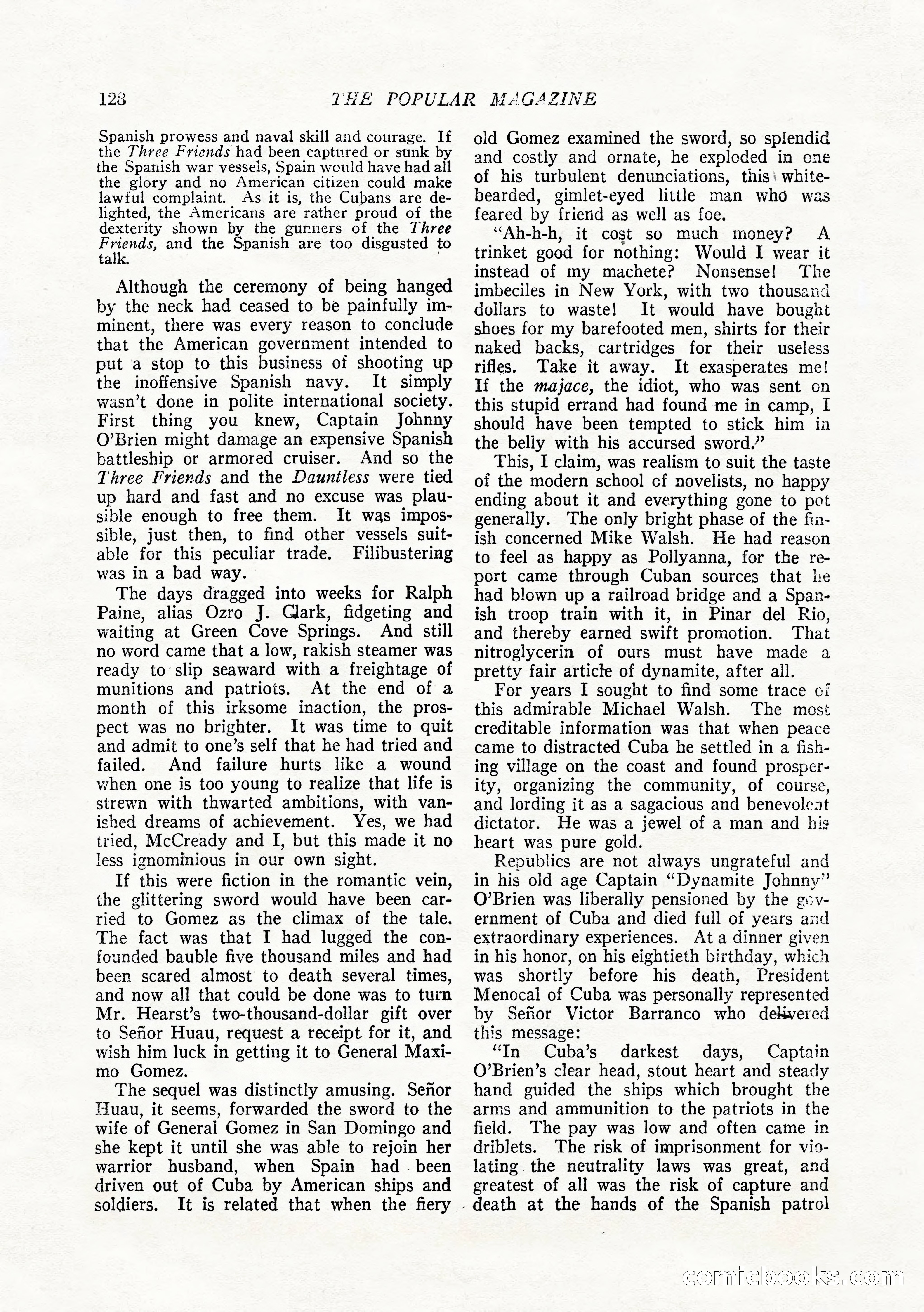 The Popular Magazine, February 1922 — page 138 of 212