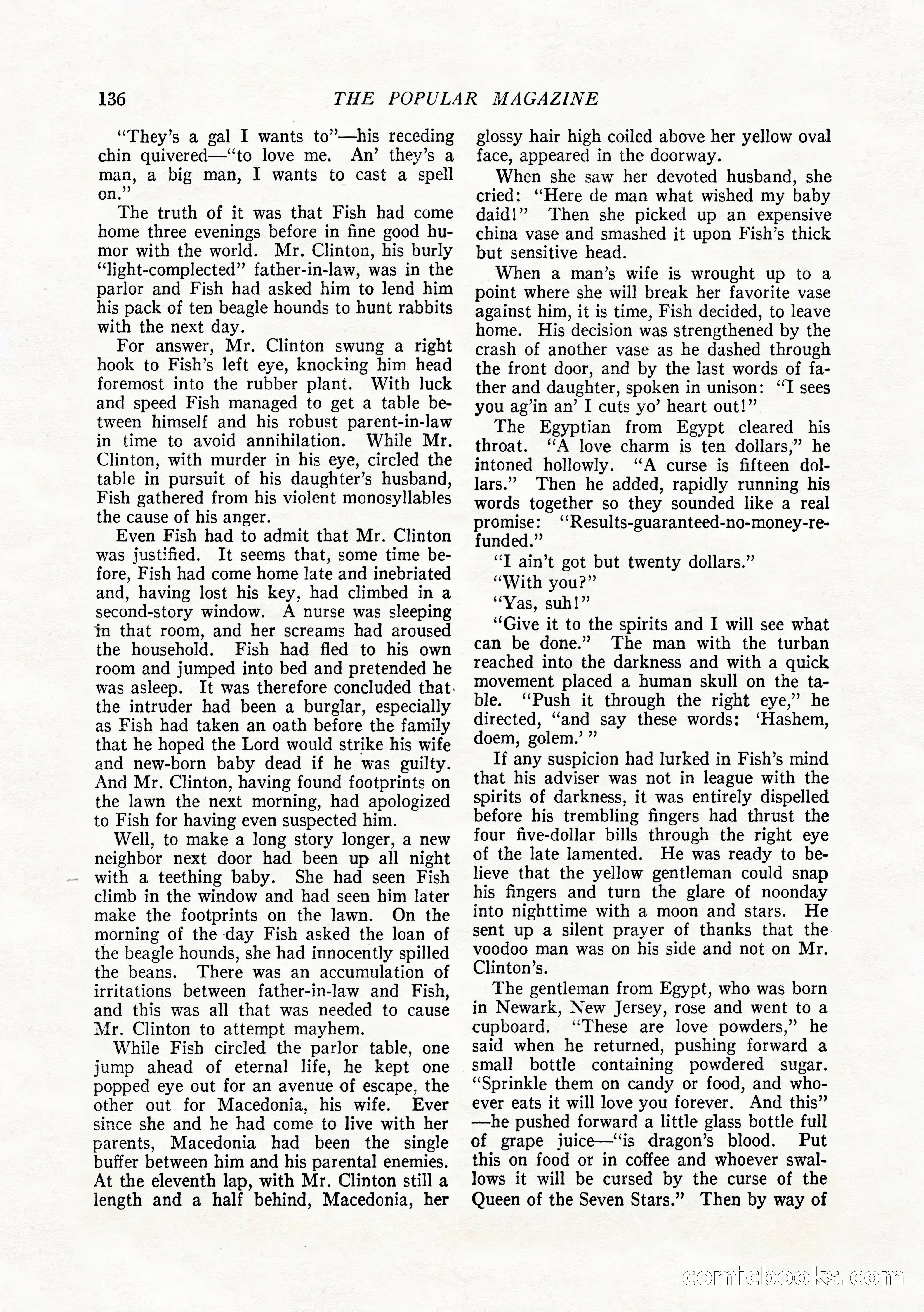 The Popular Magazine, February 1922 — page 146 of 212