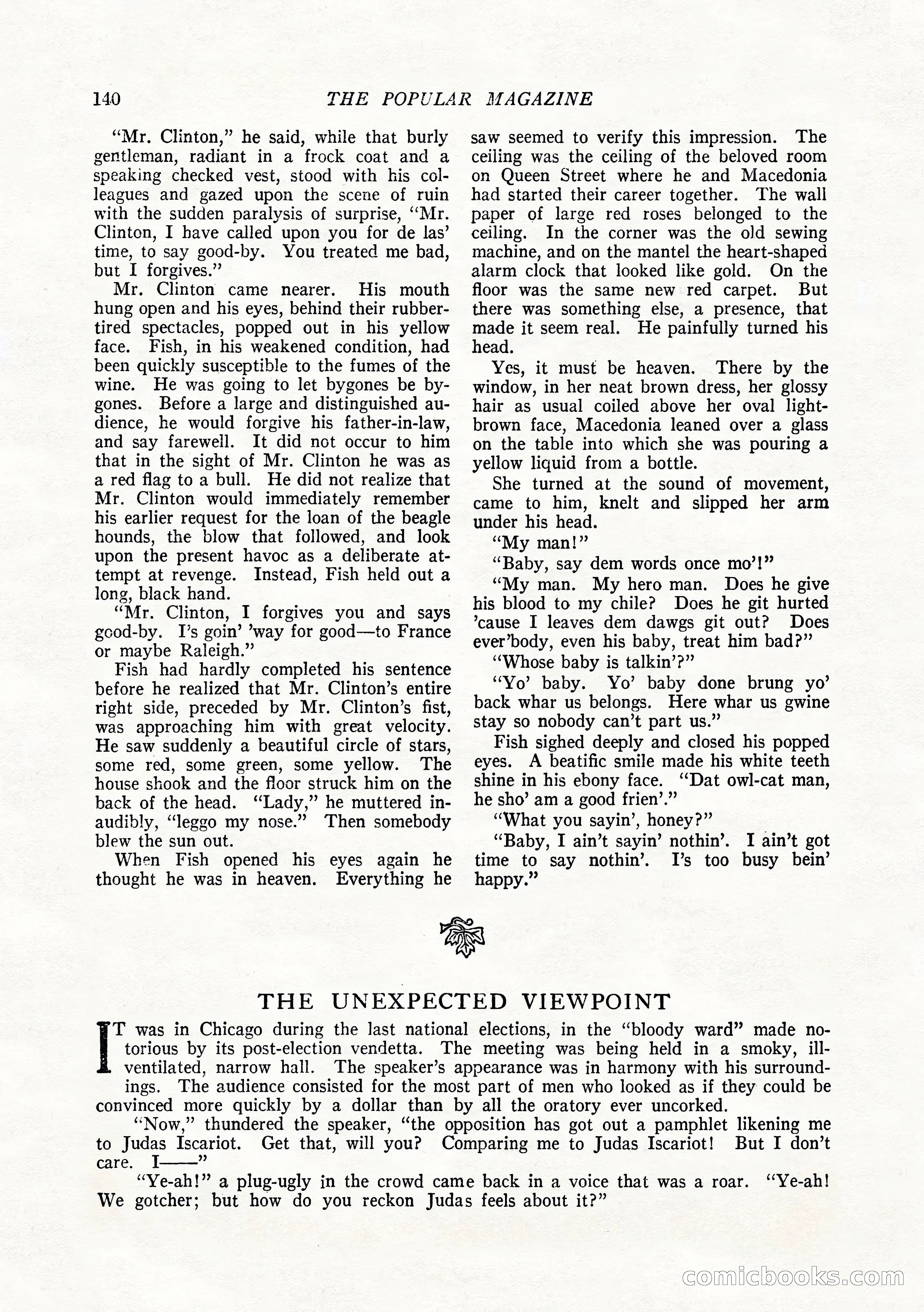 The Popular Magazine, February 1922 — page 150 of 212