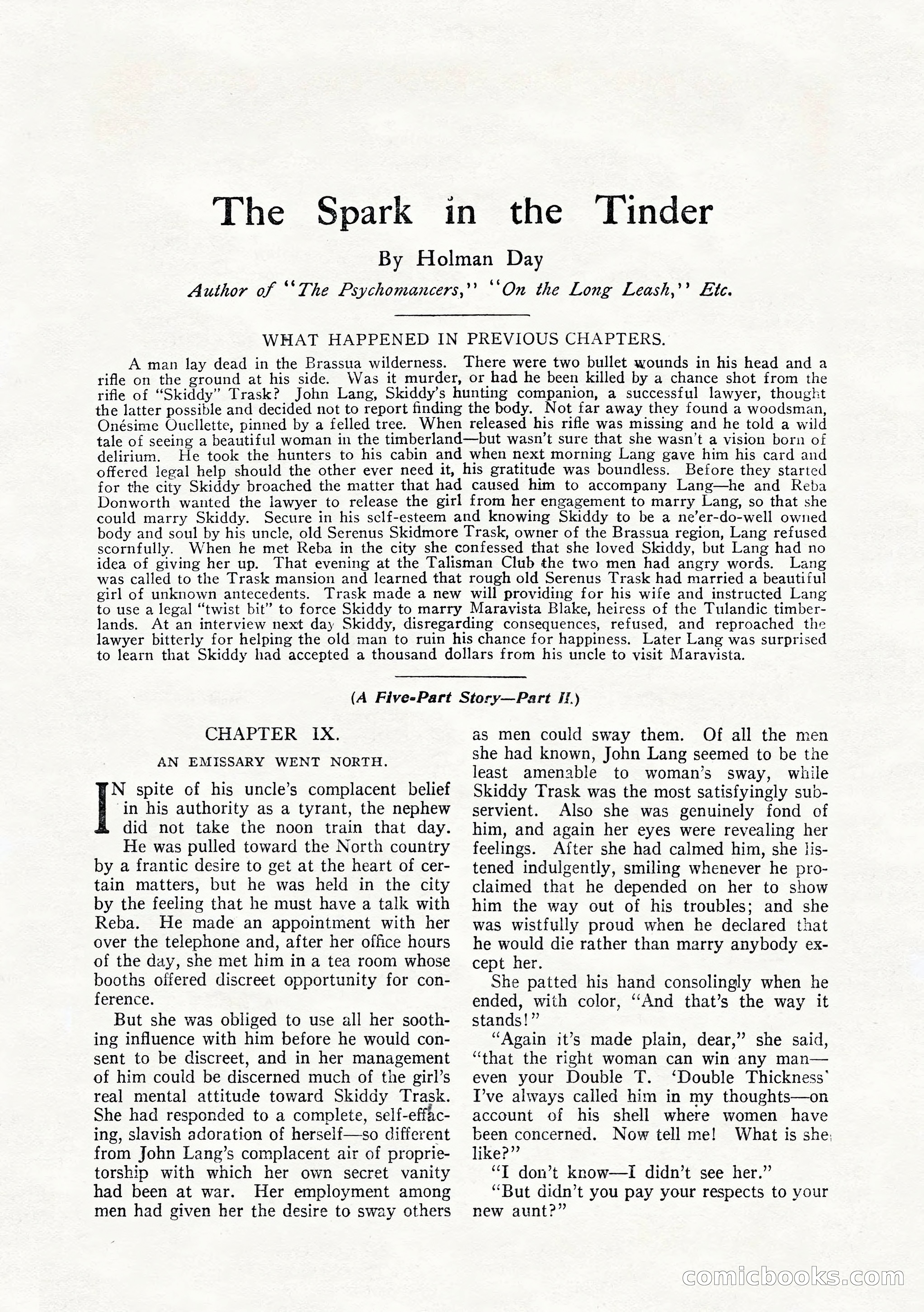 The Popular Magazine, February 1922 — page 151 of 212