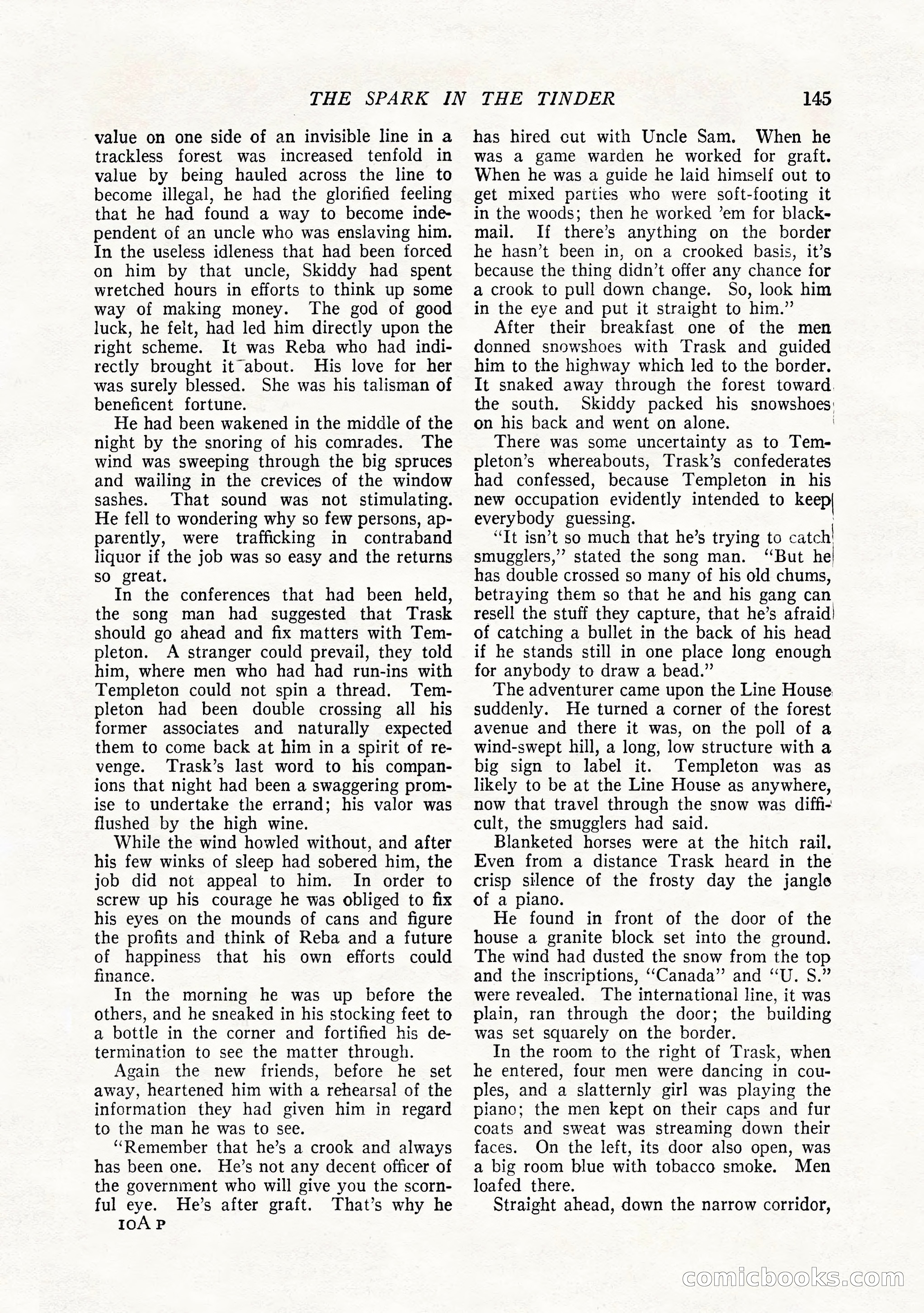 The Popular Magazine, February 1922 — page 155 of 212