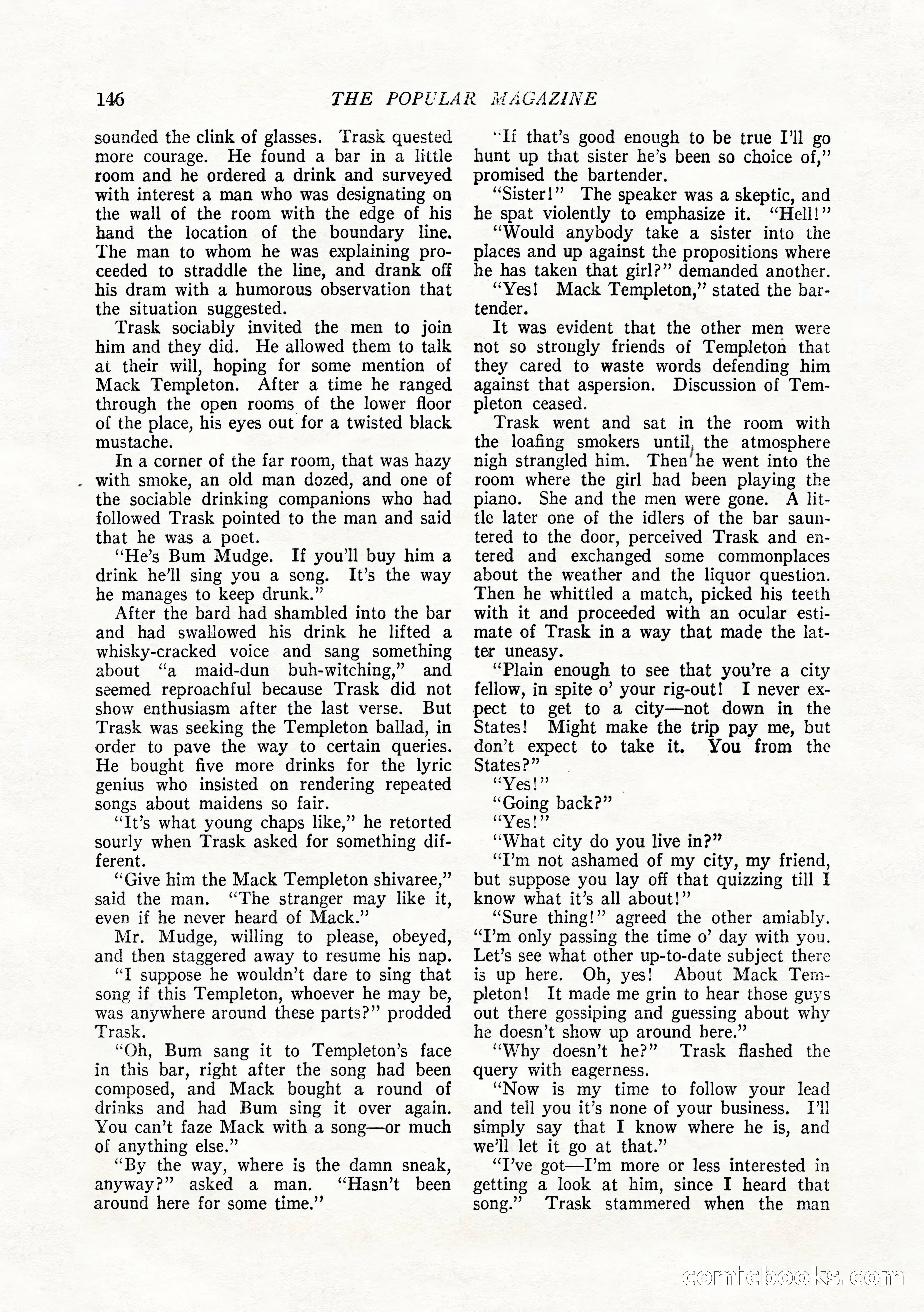 The Popular Magazine, February 1922 — page 156 of 212