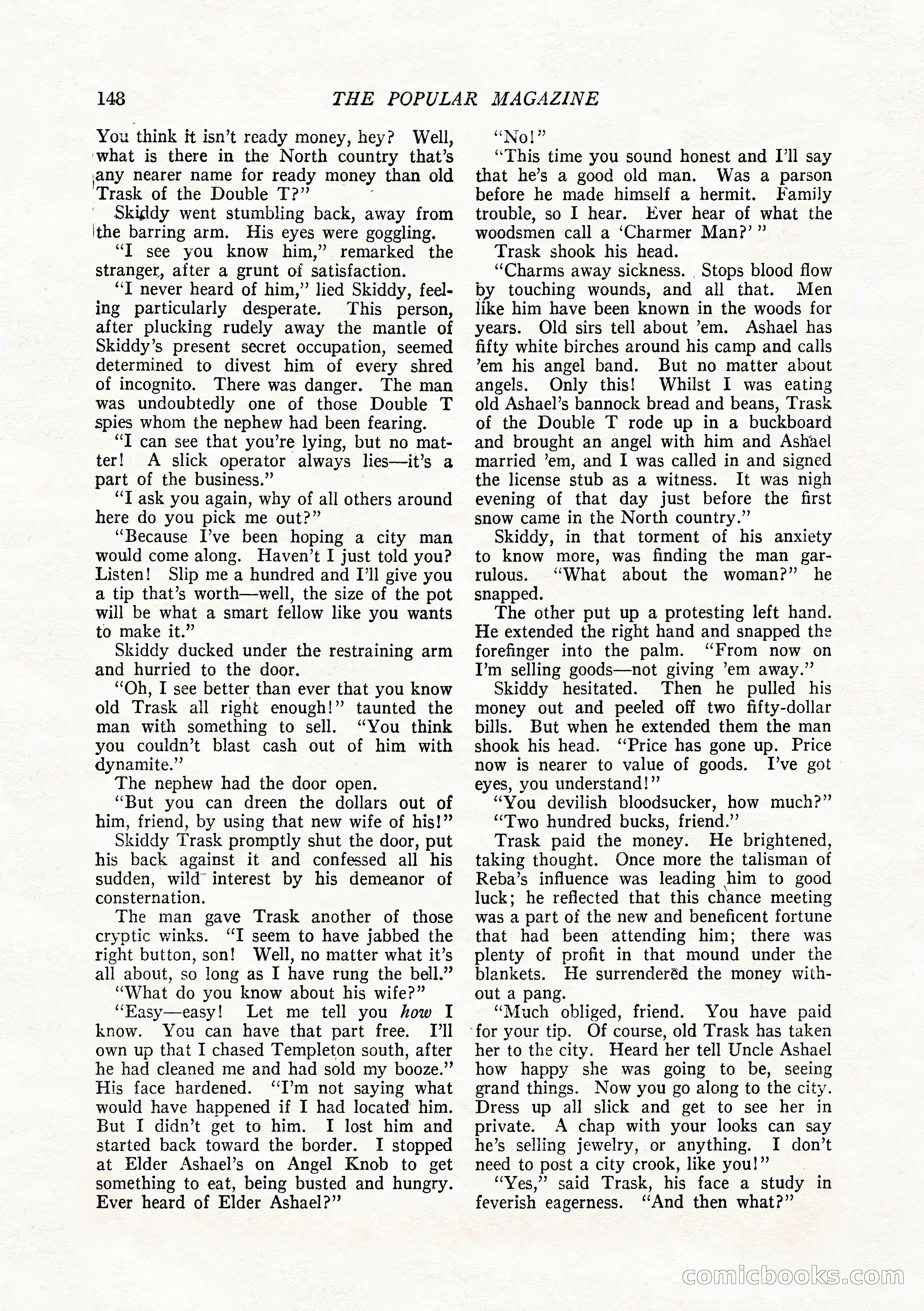 The Popular Magazine, February 1922 — page 158 of 212