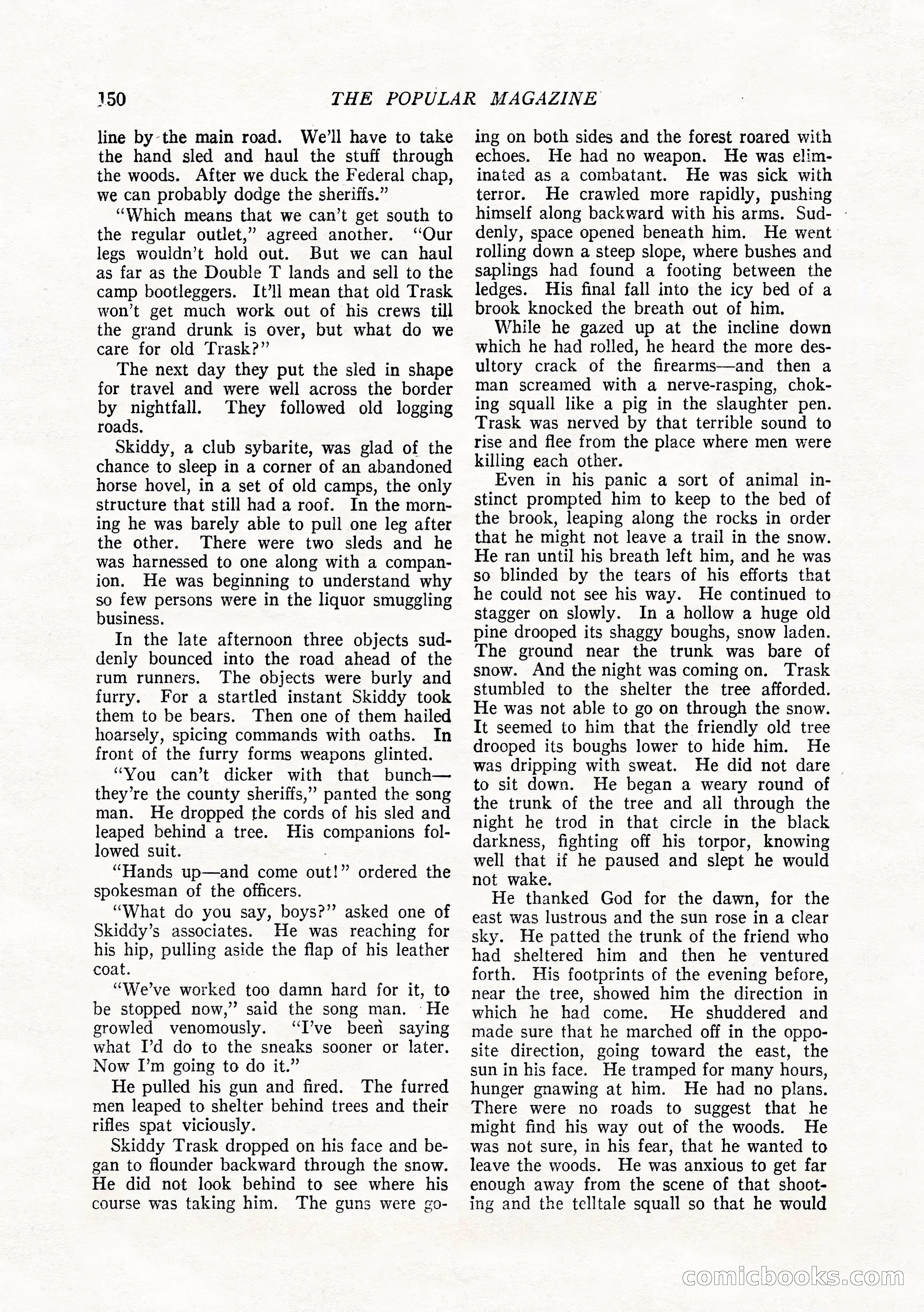 The Popular Magazine, February 1922 — page 160 of 212