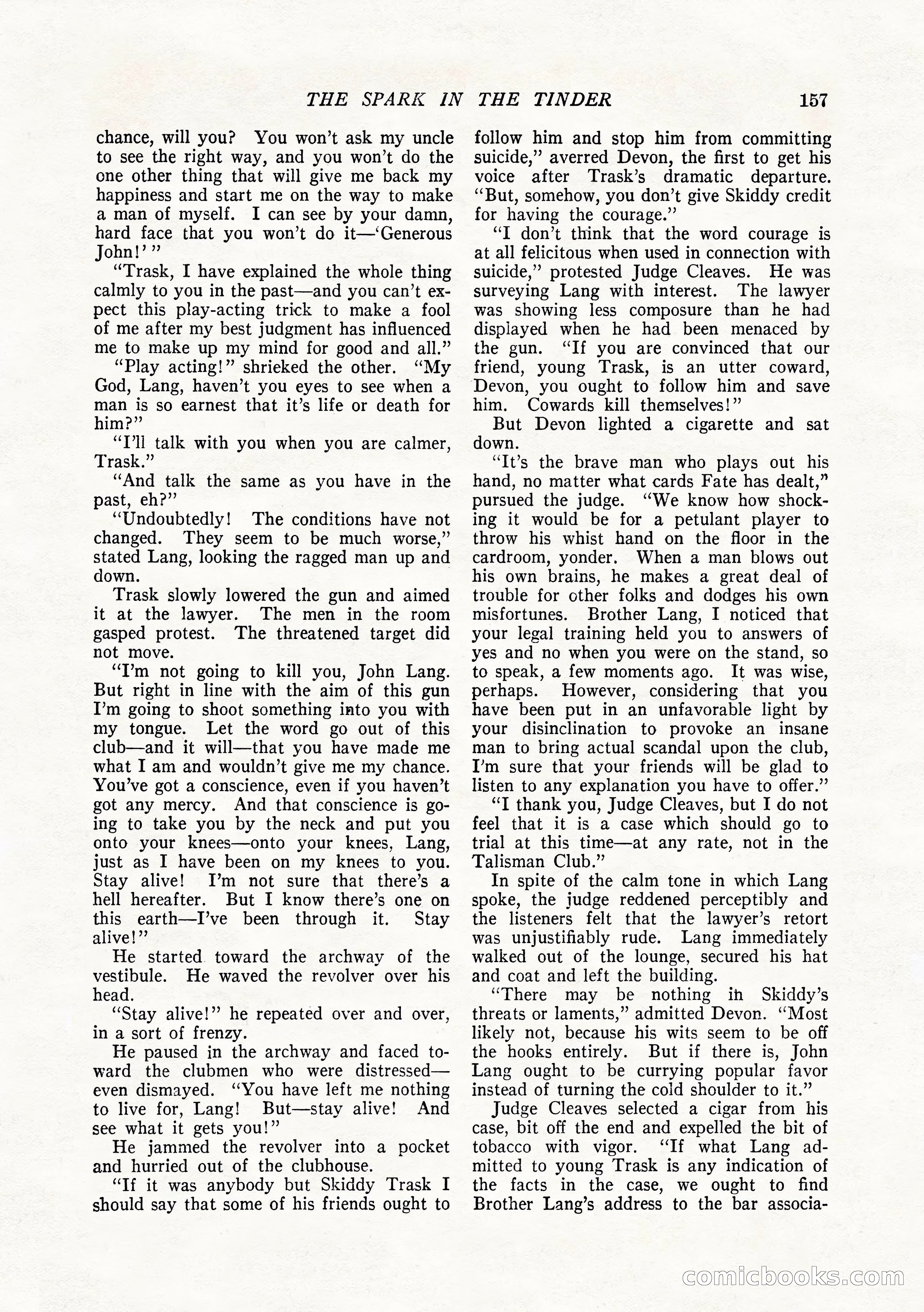 The Popular Magazine, February 1922 — page 167 of 212