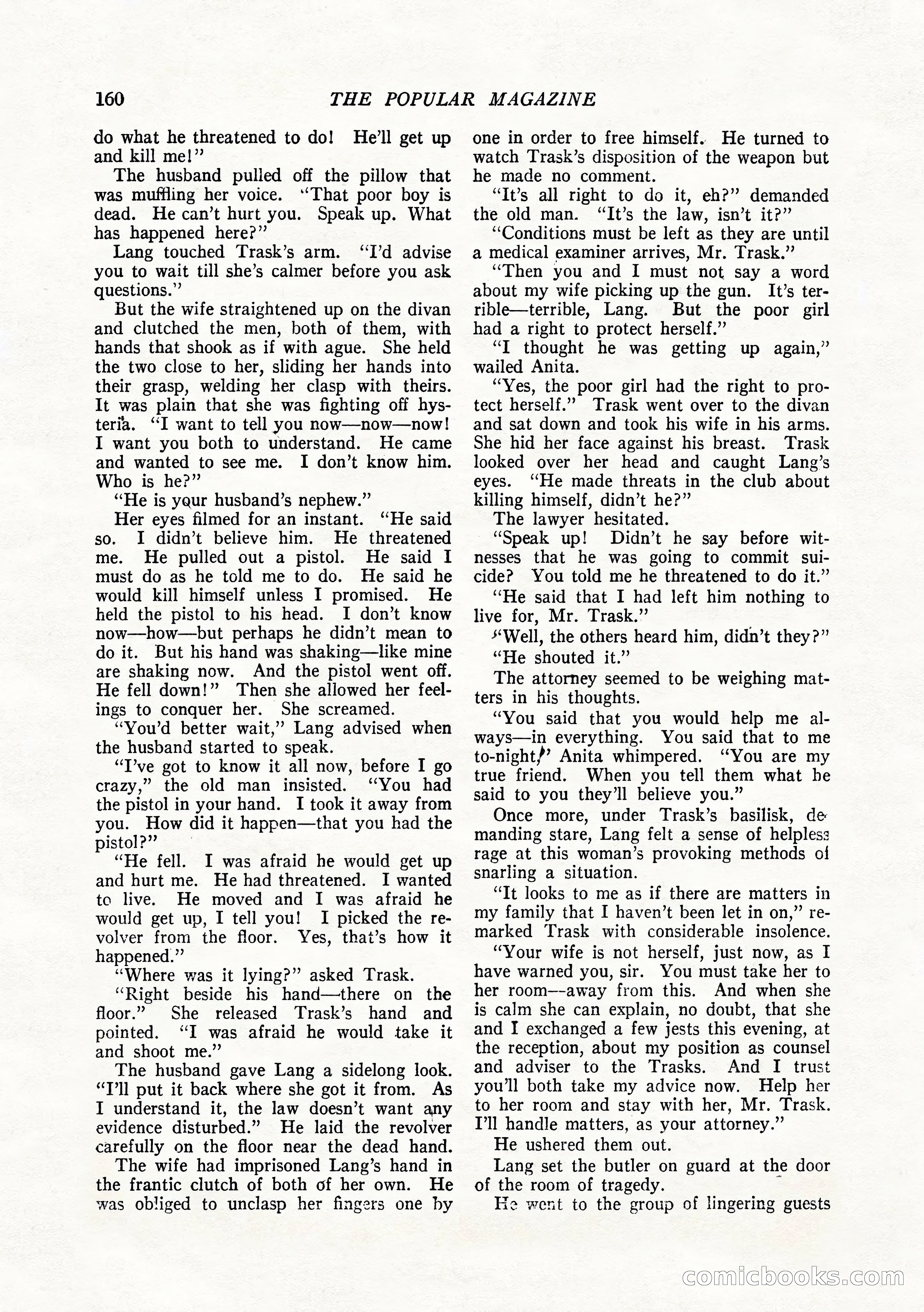 The Popular Magazine, February 1922 — page 170 of 212