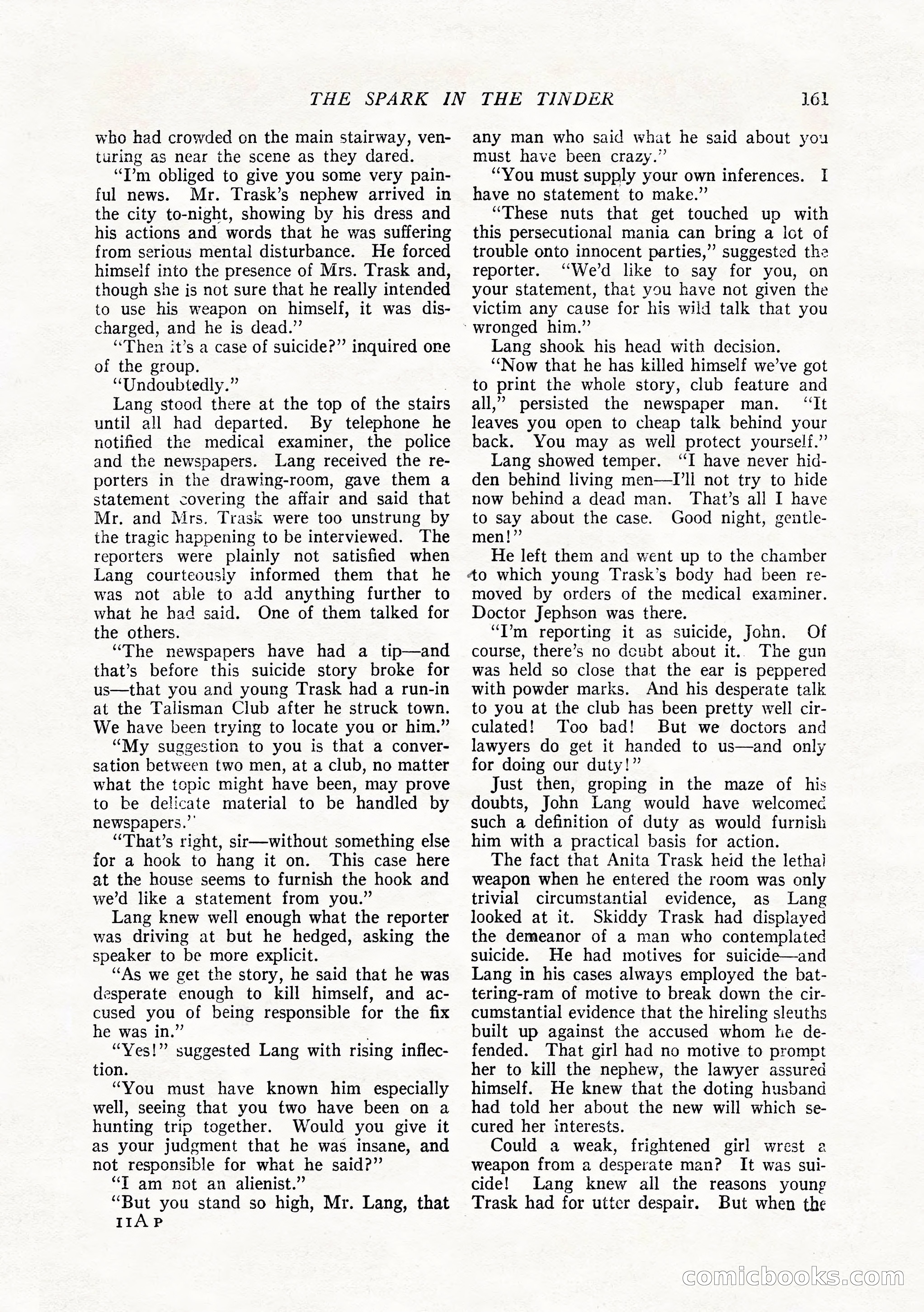 The Popular Magazine, February 1922 — page 171 of 212