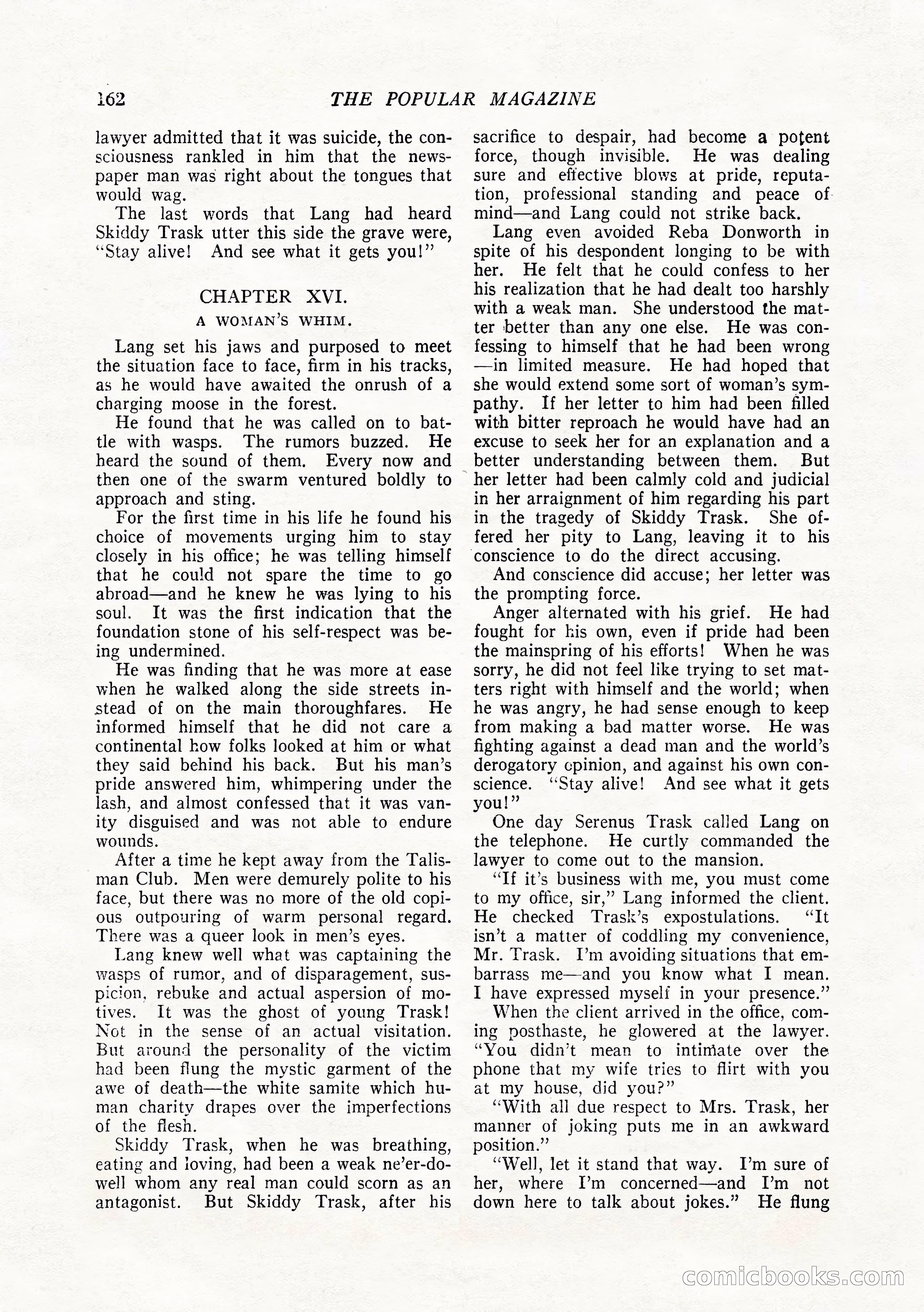 The Popular Magazine, February 1922 — page 172 of 212