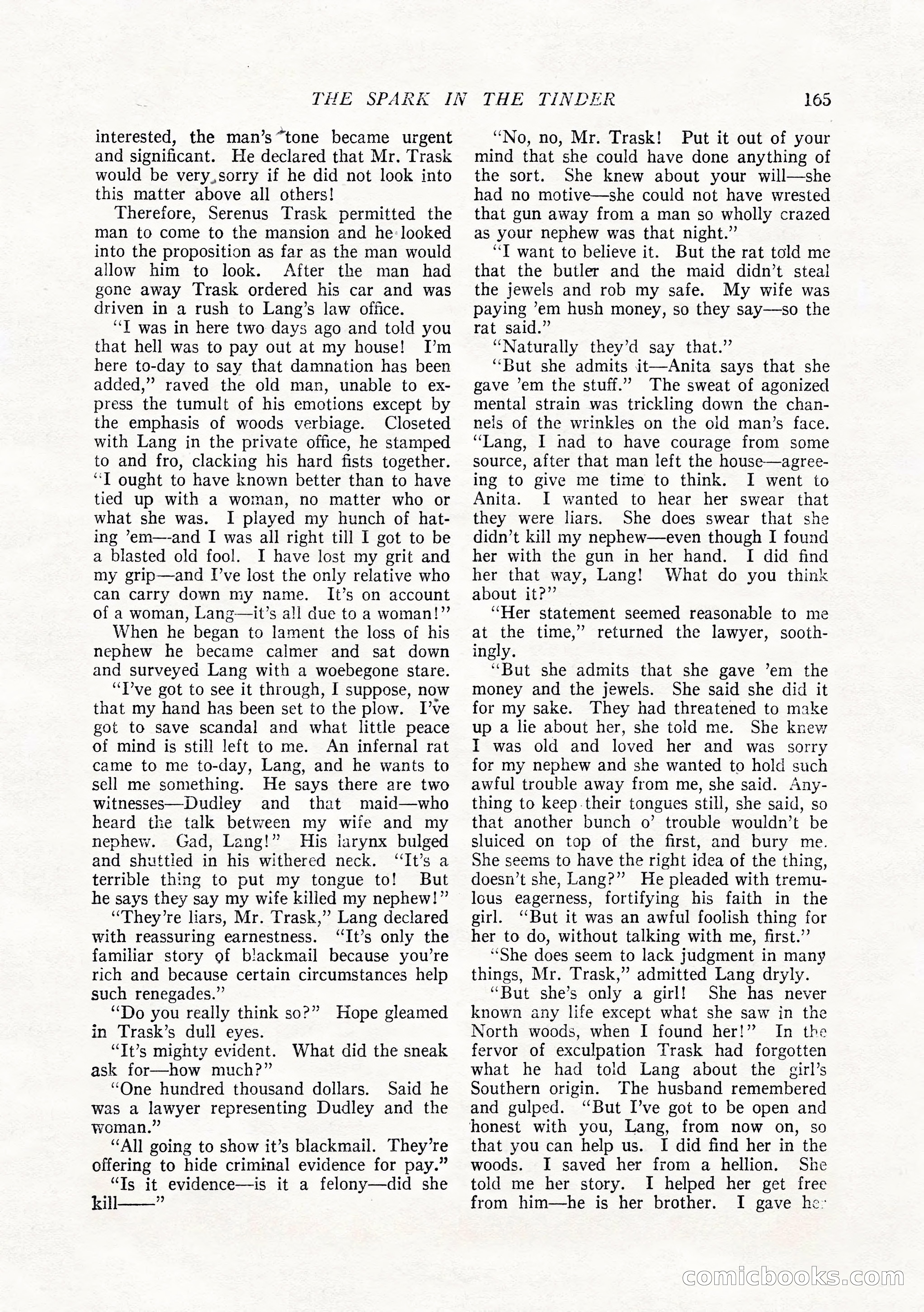 The Popular Magazine, February 1922 — page 176 of 212