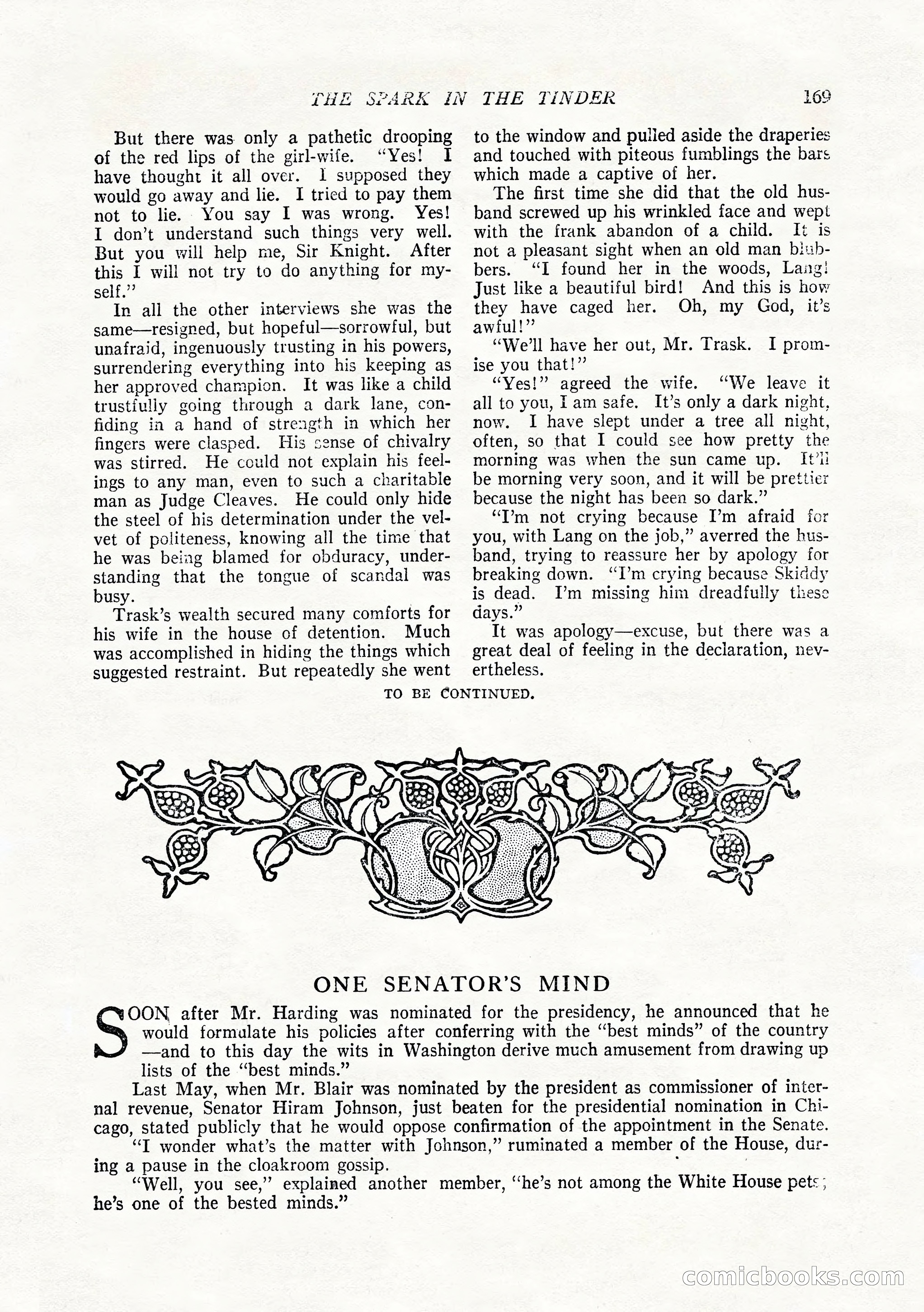 The Popular Magazine, February 1922 — page 179 of 212