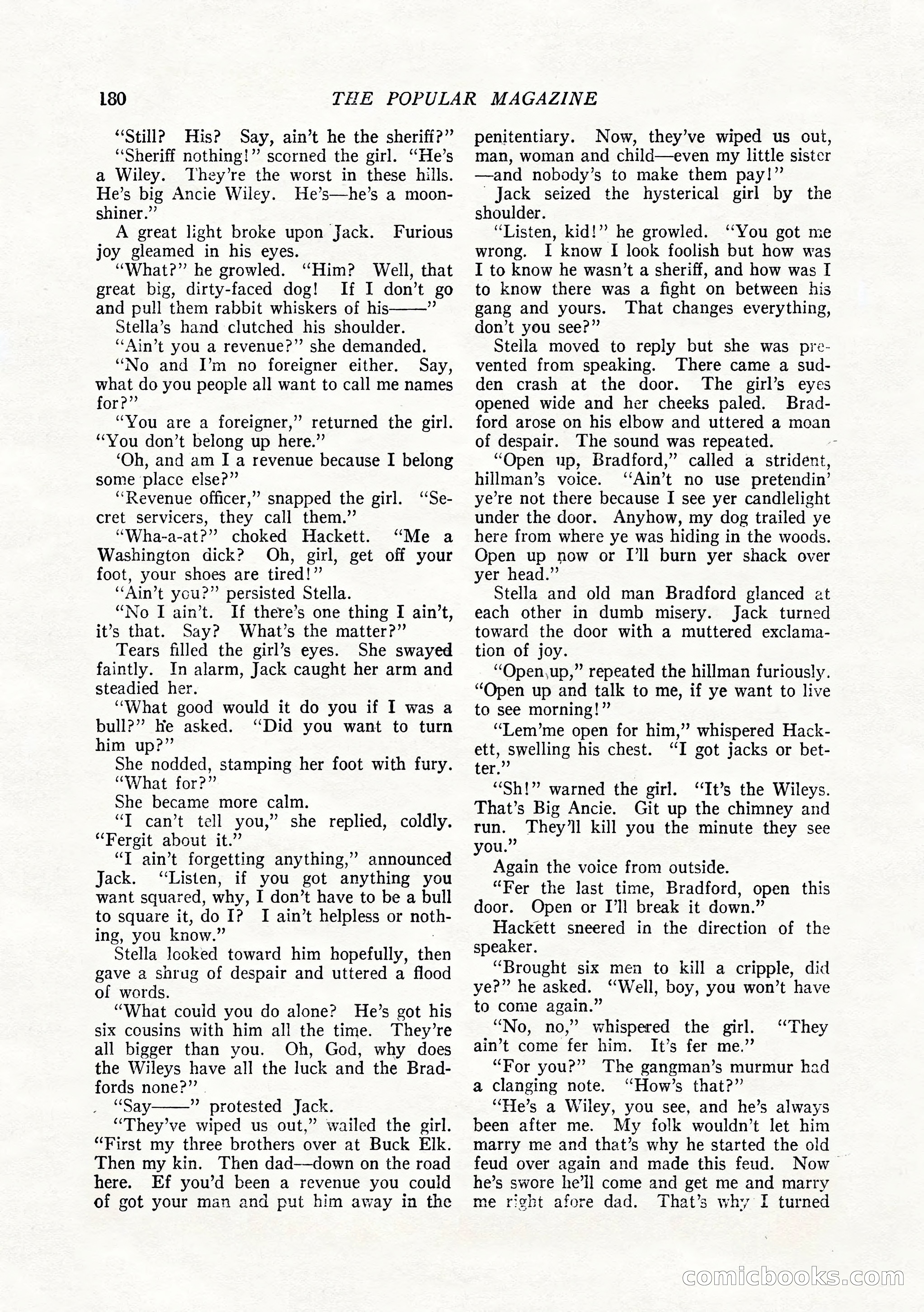 The Popular Magazine, February 1922 — page 190 of 212