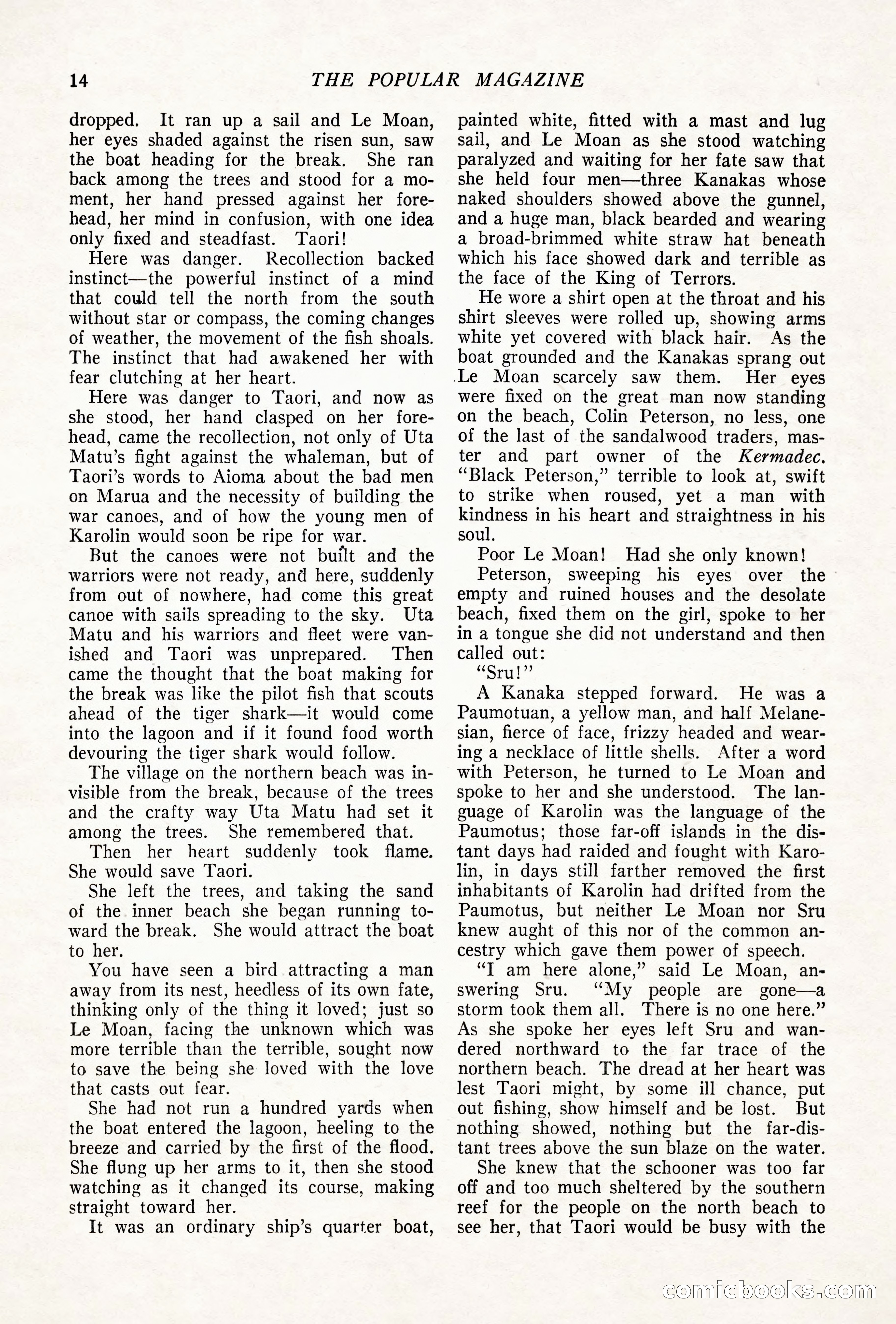 The Popular Magazine, August 20, 1924 — page 16 of 196