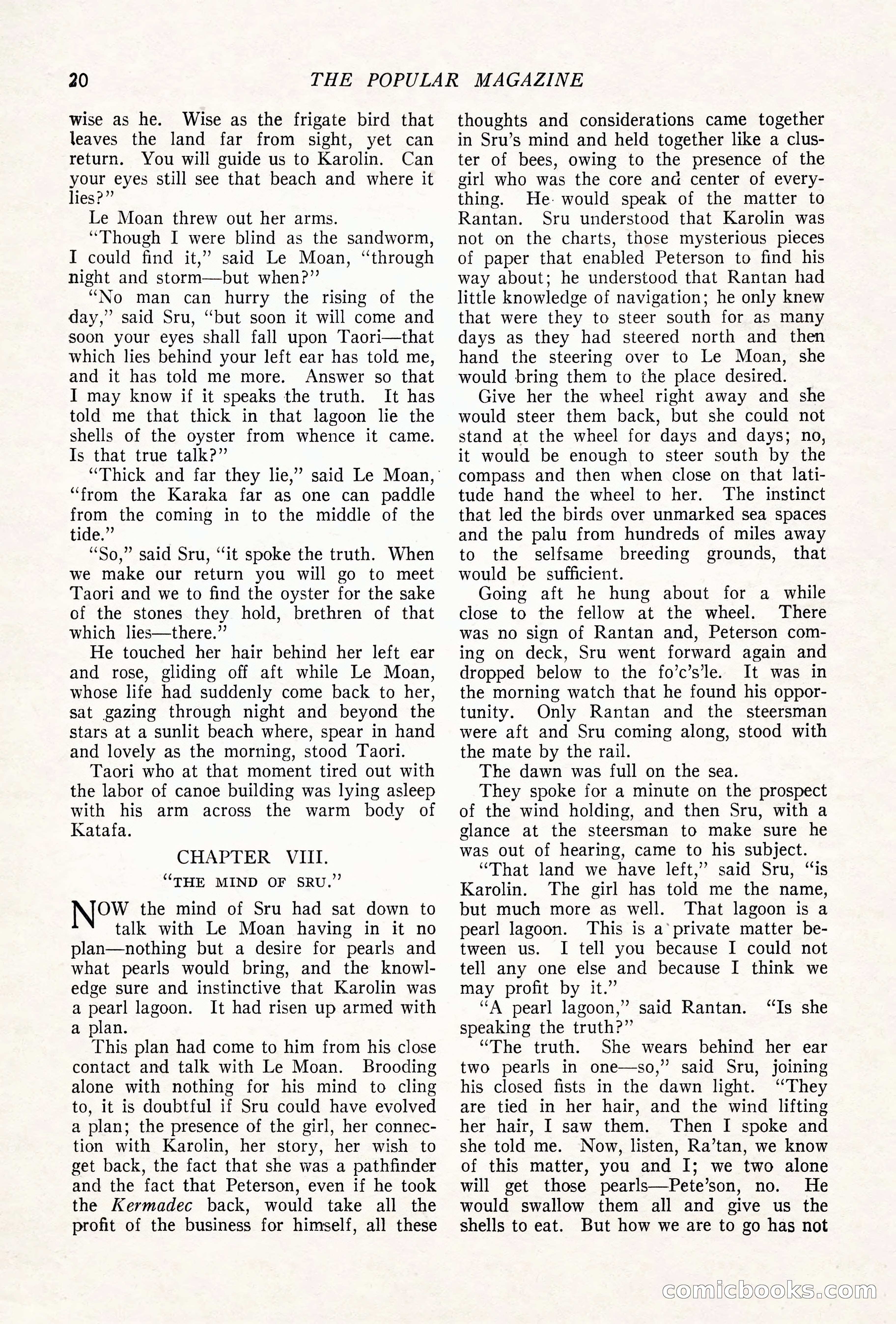 The Popular Magazine, August 20, 1924 — page 22 of 196