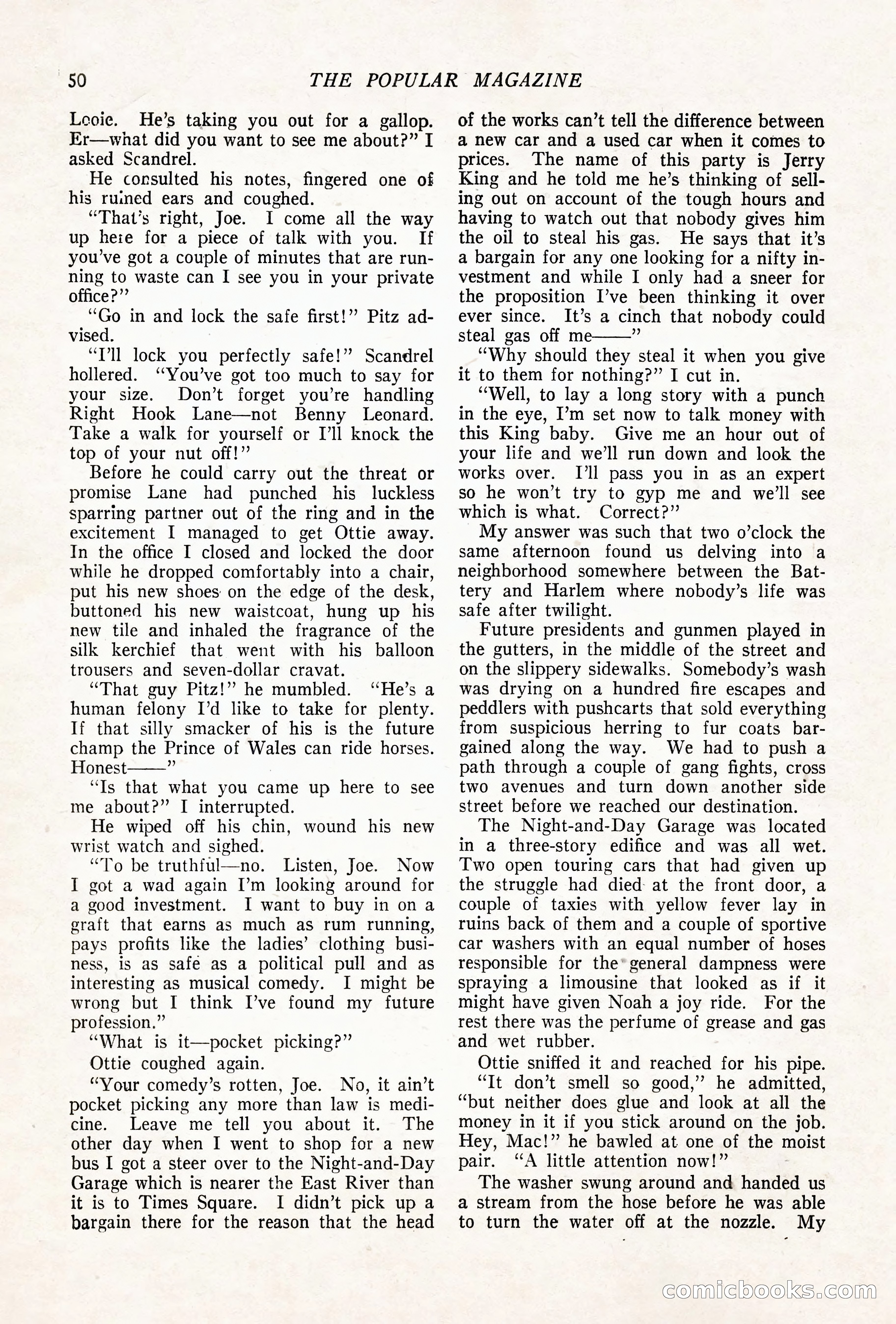 The Popular Magazine, August 20, 1924 — page 52 of 196
