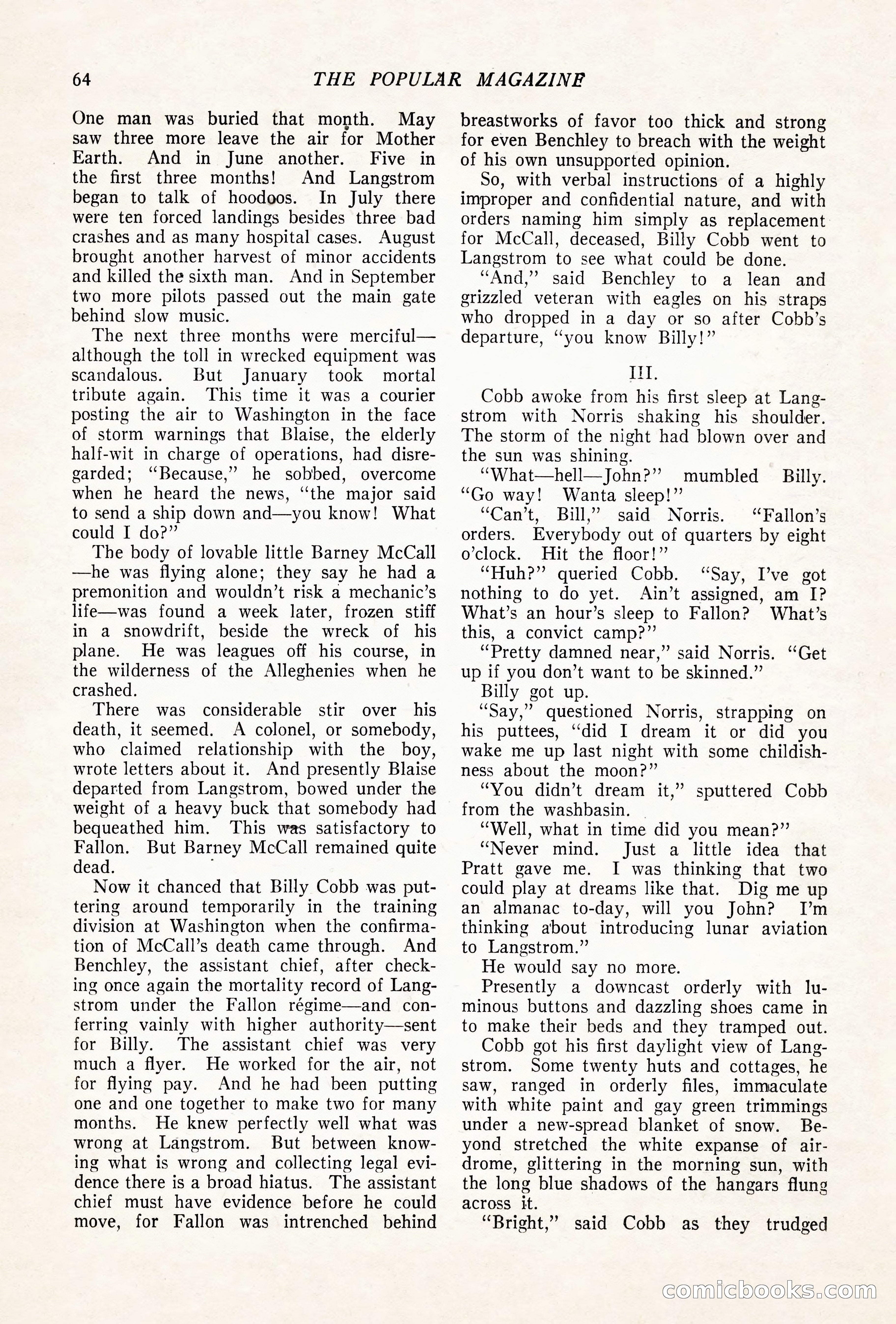 The Popular Magazine, August 20, 1924 — page 66 of 196