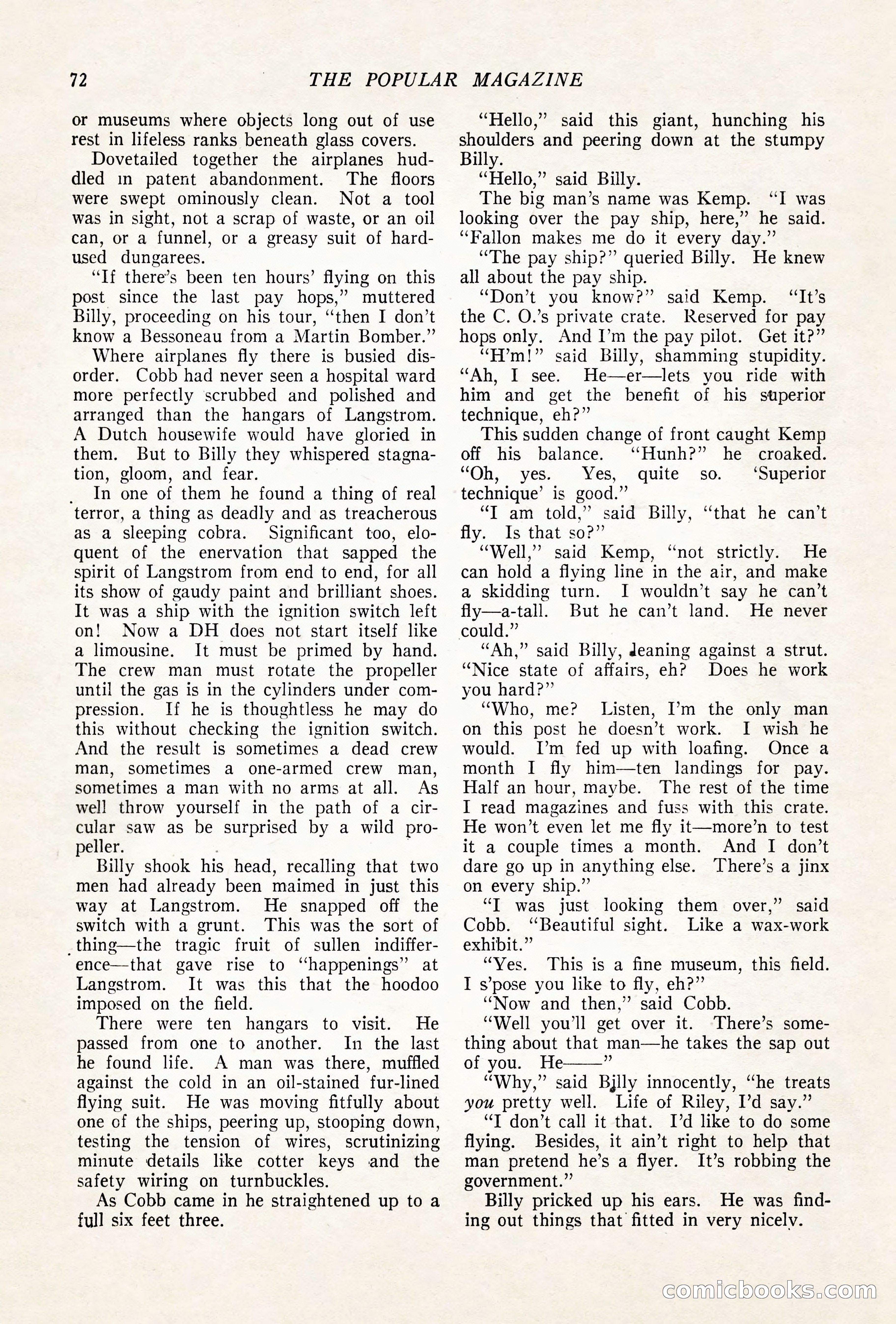 The Popular Magazine, August 20, 1924 — page 74 of 196