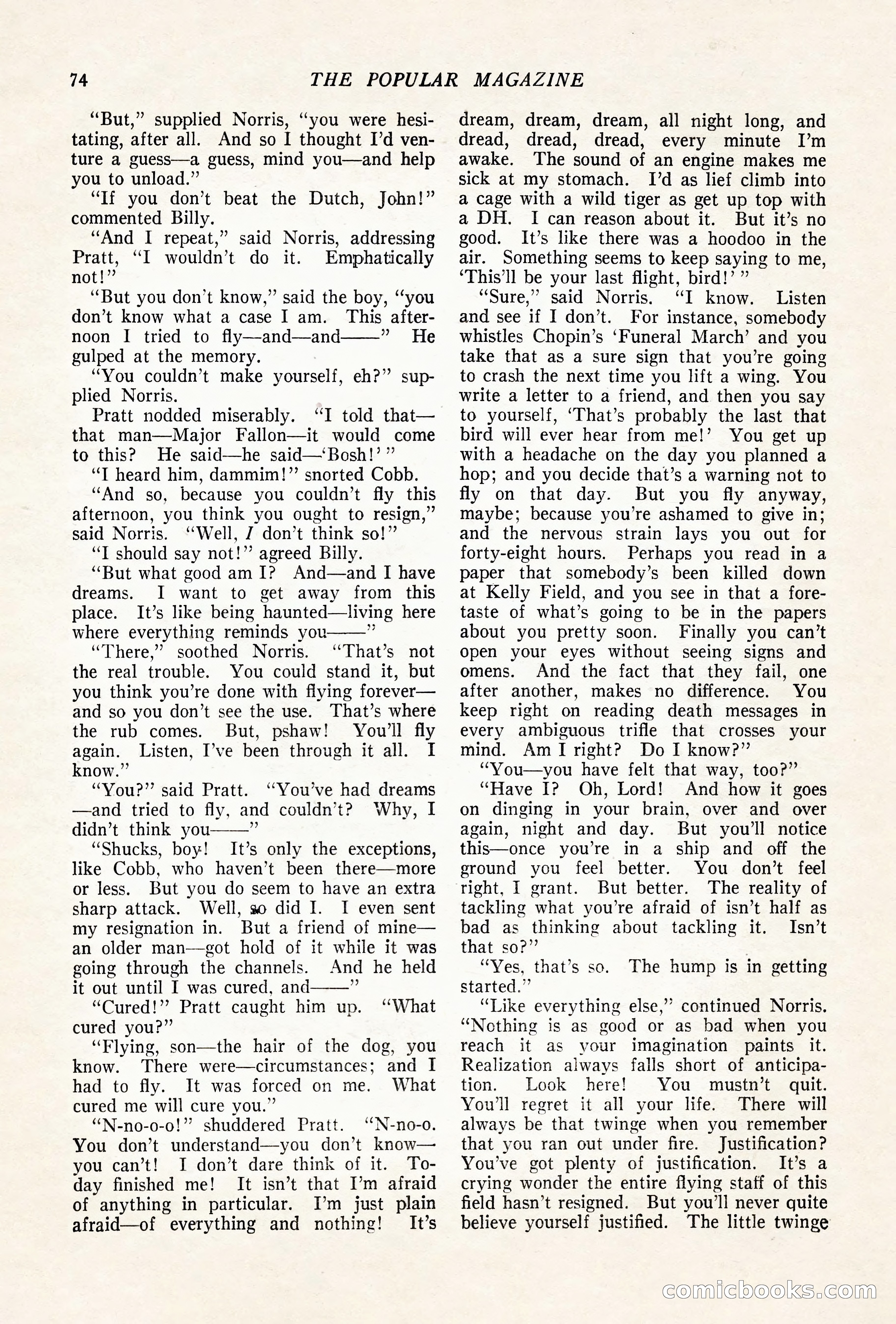 The Popular Magazine, August 20, 1924 — page 76 of 196