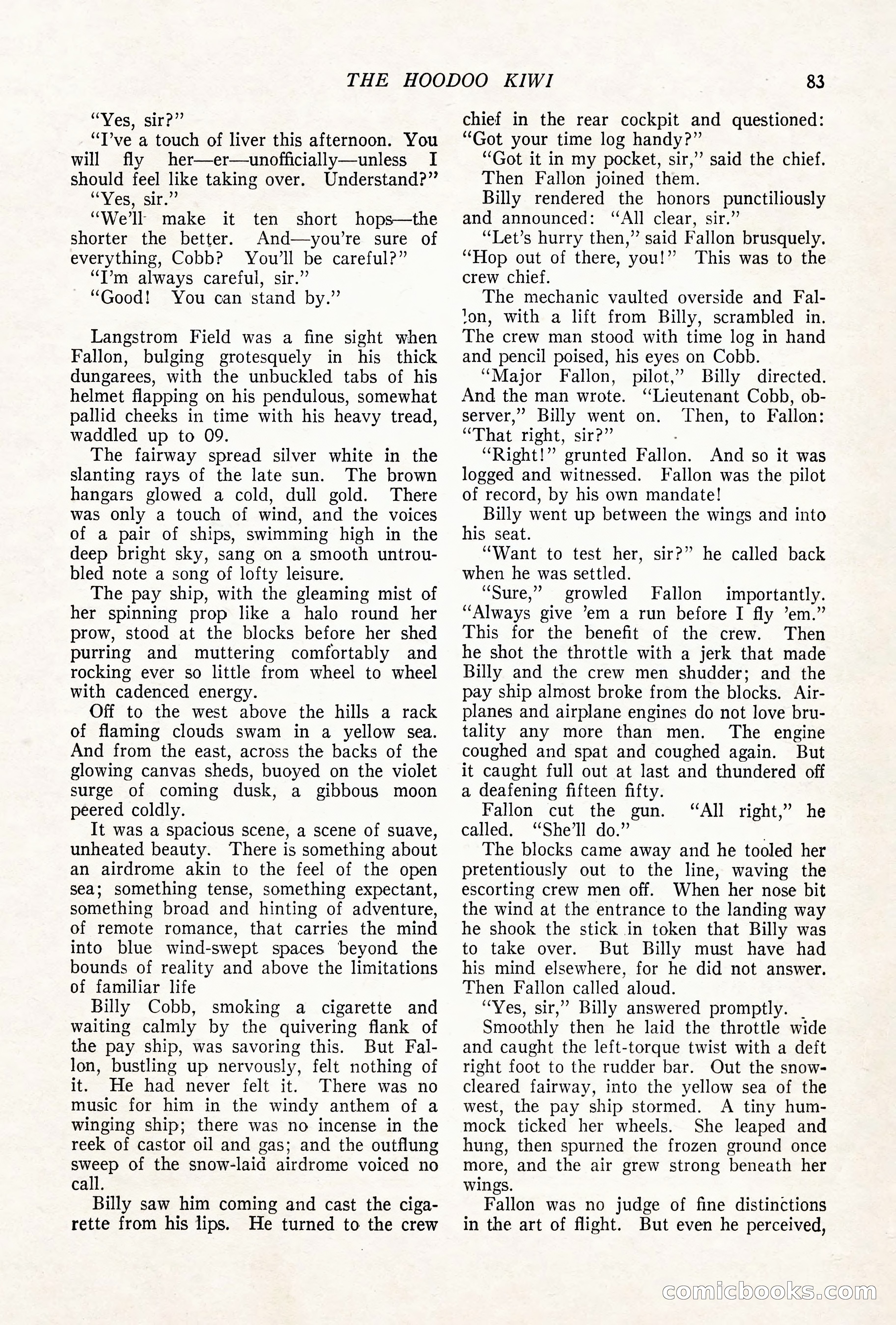 The Popular Magazine, August 20, 1924 — page 85 of 196
