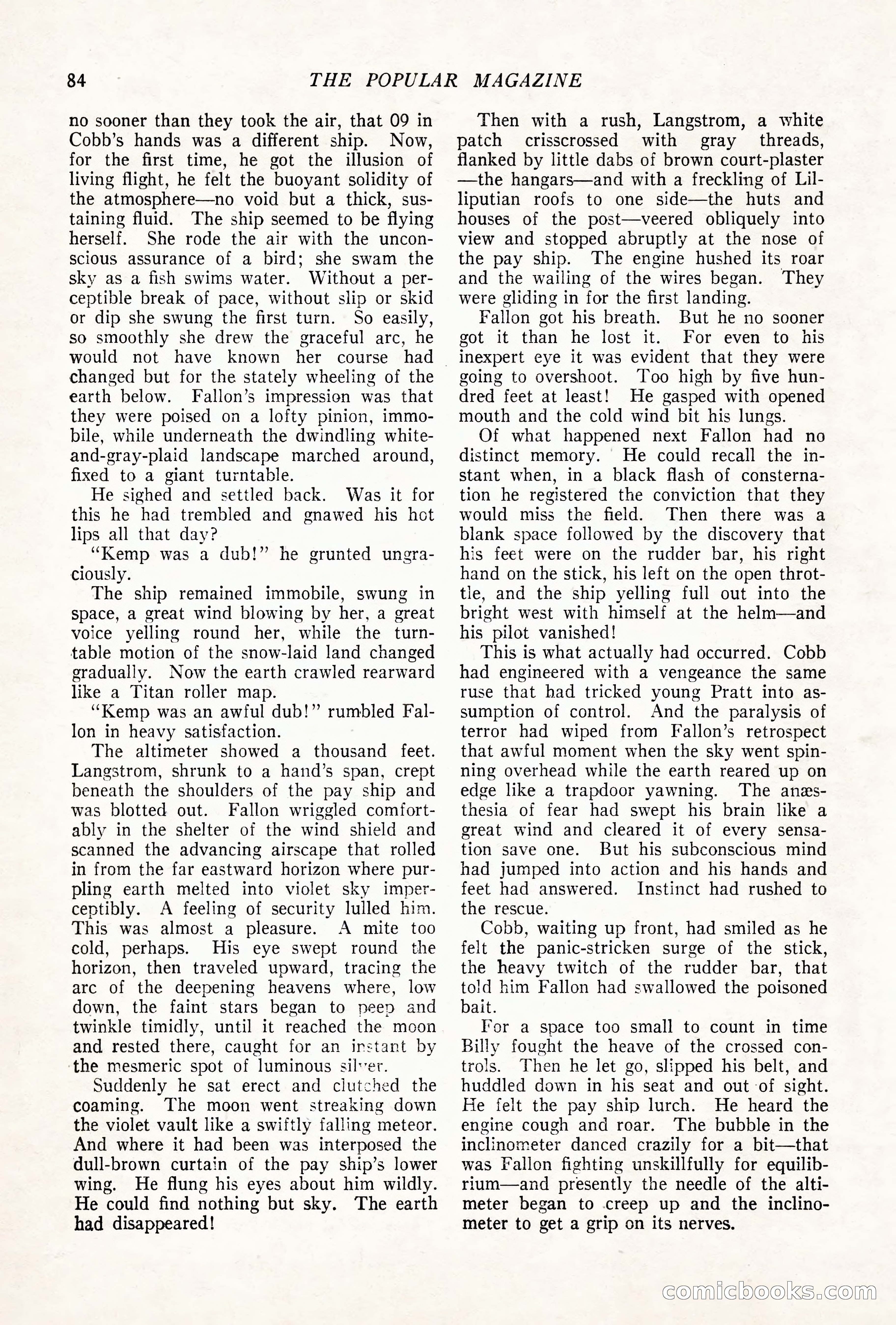 The Popular Magazine, August 20, 1924 — page 86 of 196