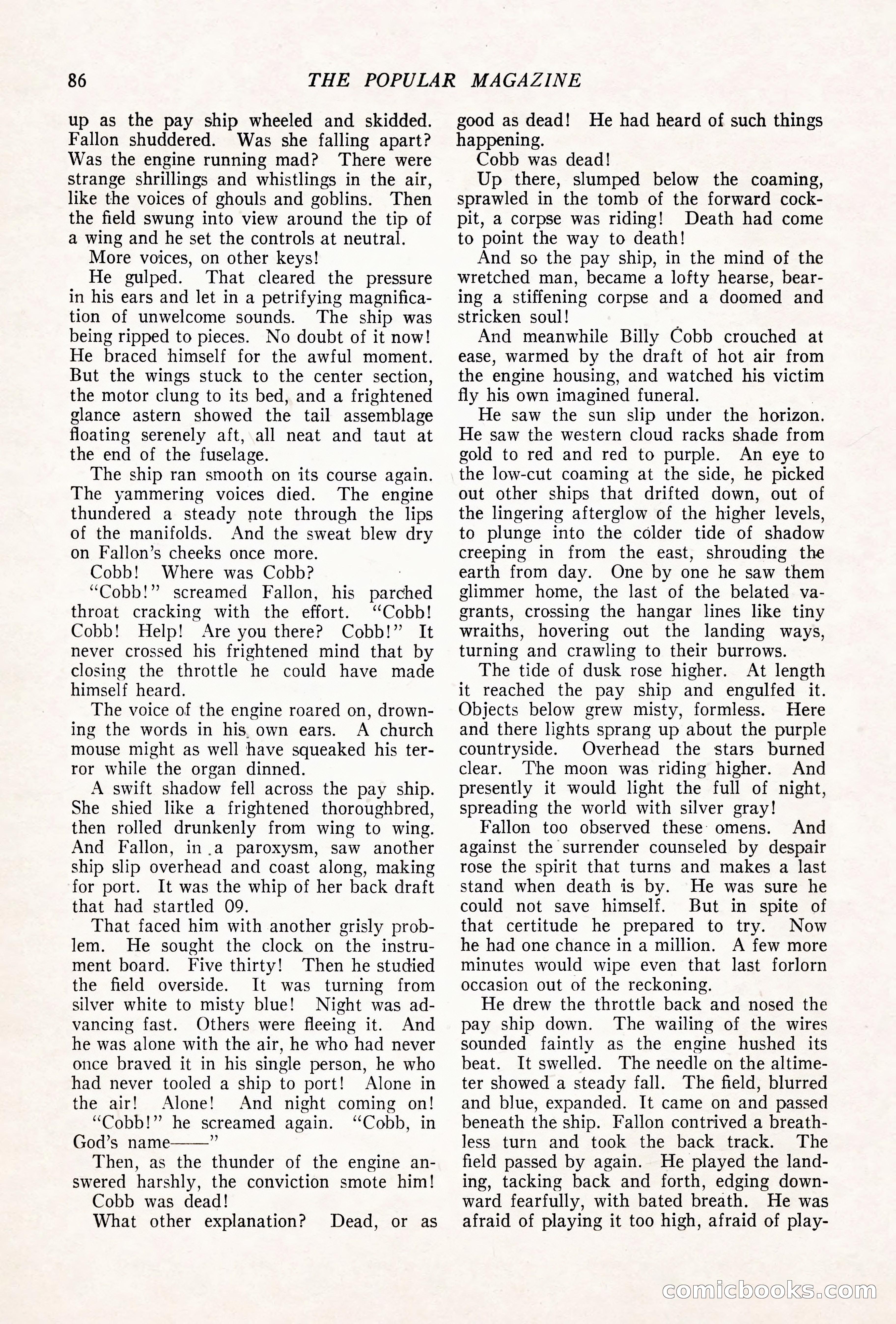 The Popular Magazine, August 20, 1924 — page 88 of 196
