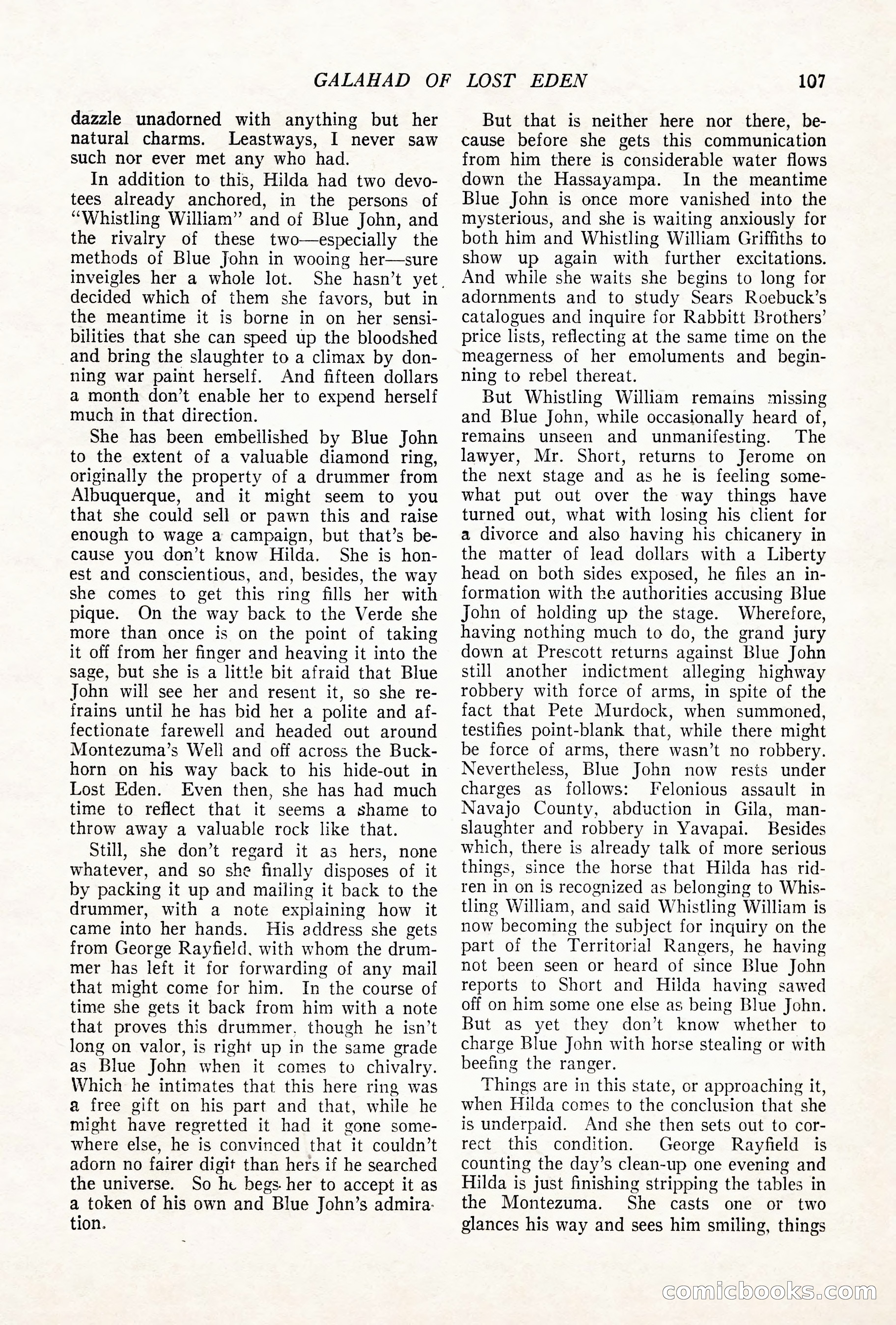 The Popular Magazine, August 20, 1924 — page 109 of 196