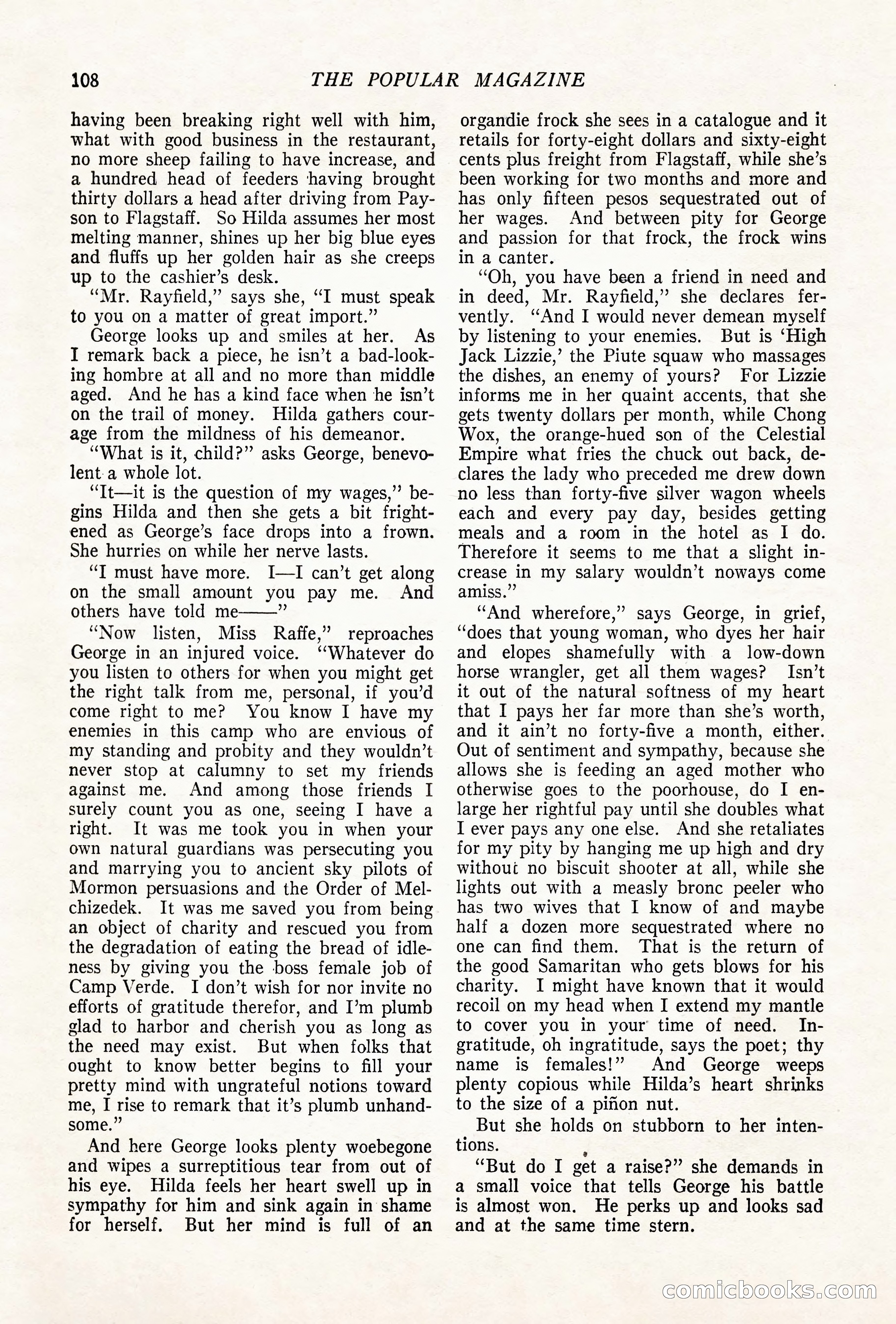 The Popular Magazine, August 20, 1924 — page 110 of 196