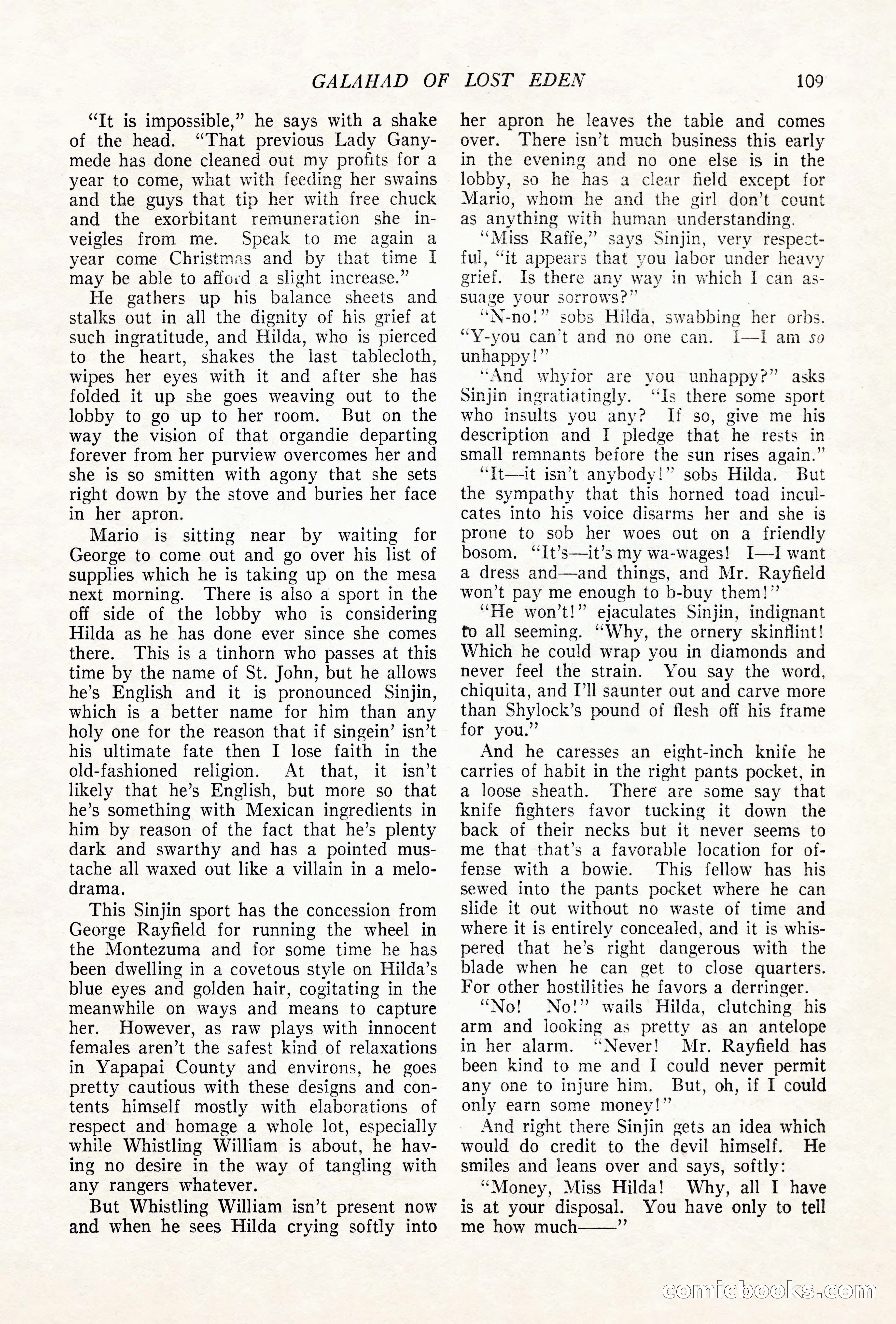 The Popular Magazine, August 20, 1924 — page 111 of 196