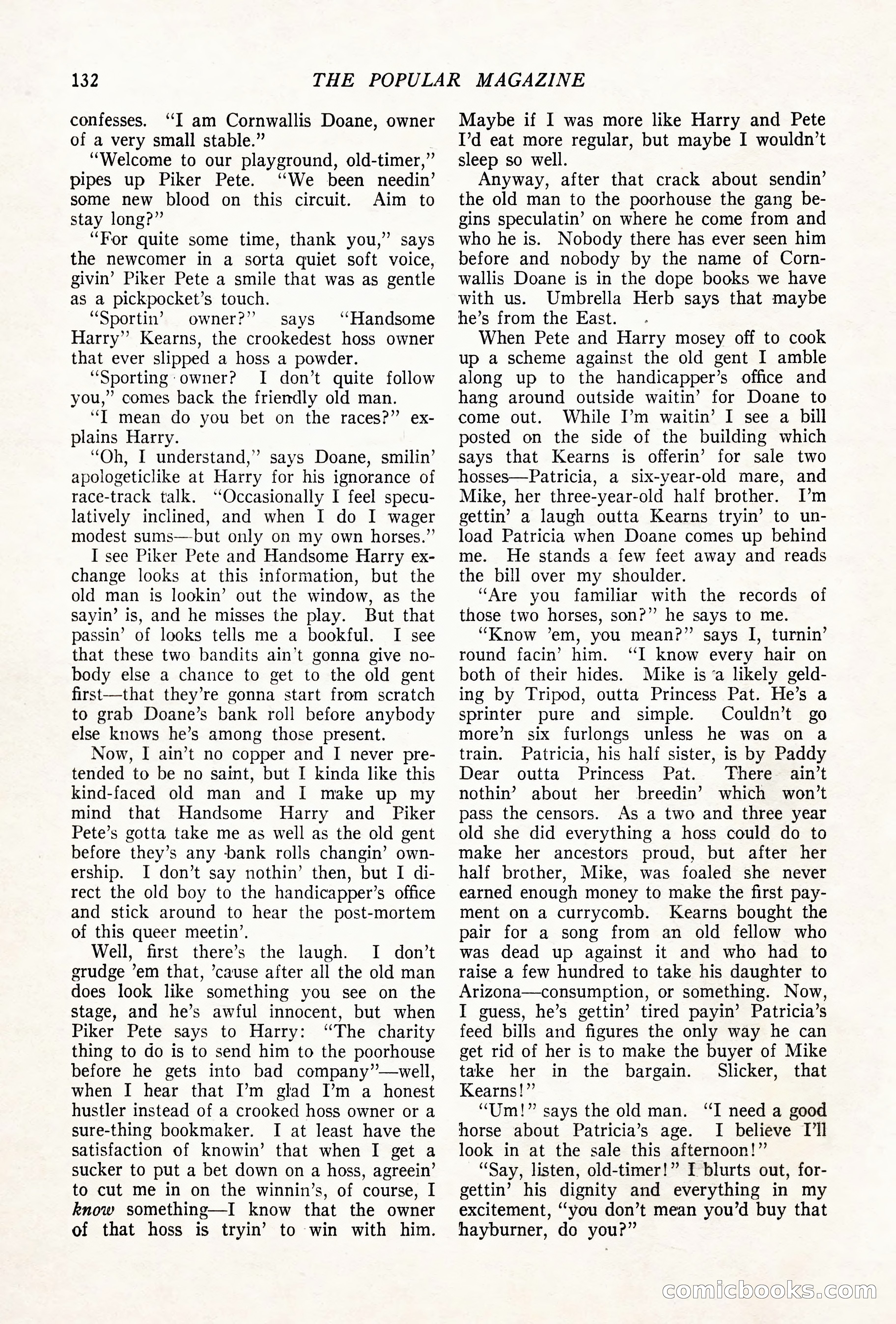 The Popular Magazine, August 20, 1924 — page 134 of 196