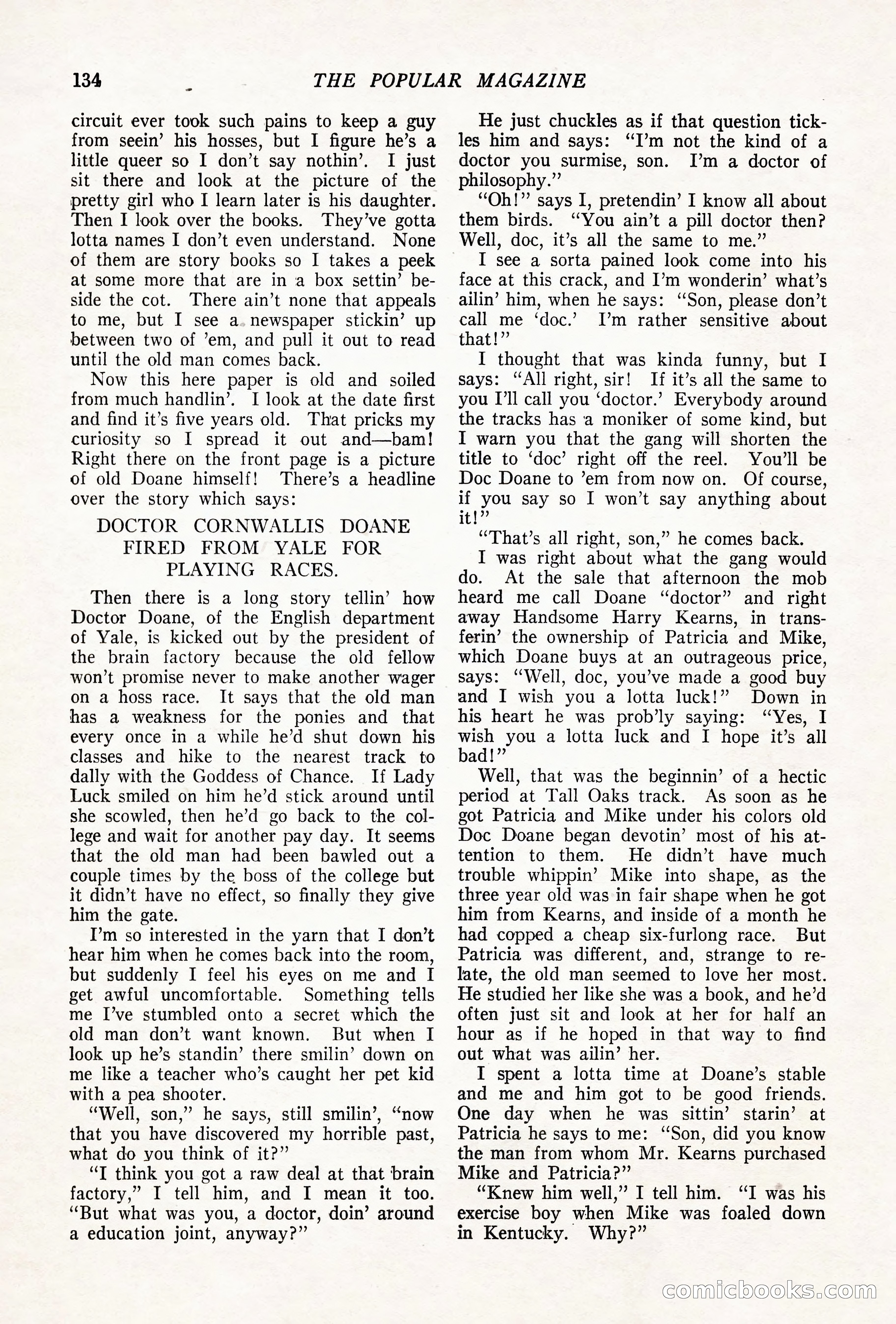 The Popular Magazine, August 20, 1924 — page 136 of 196