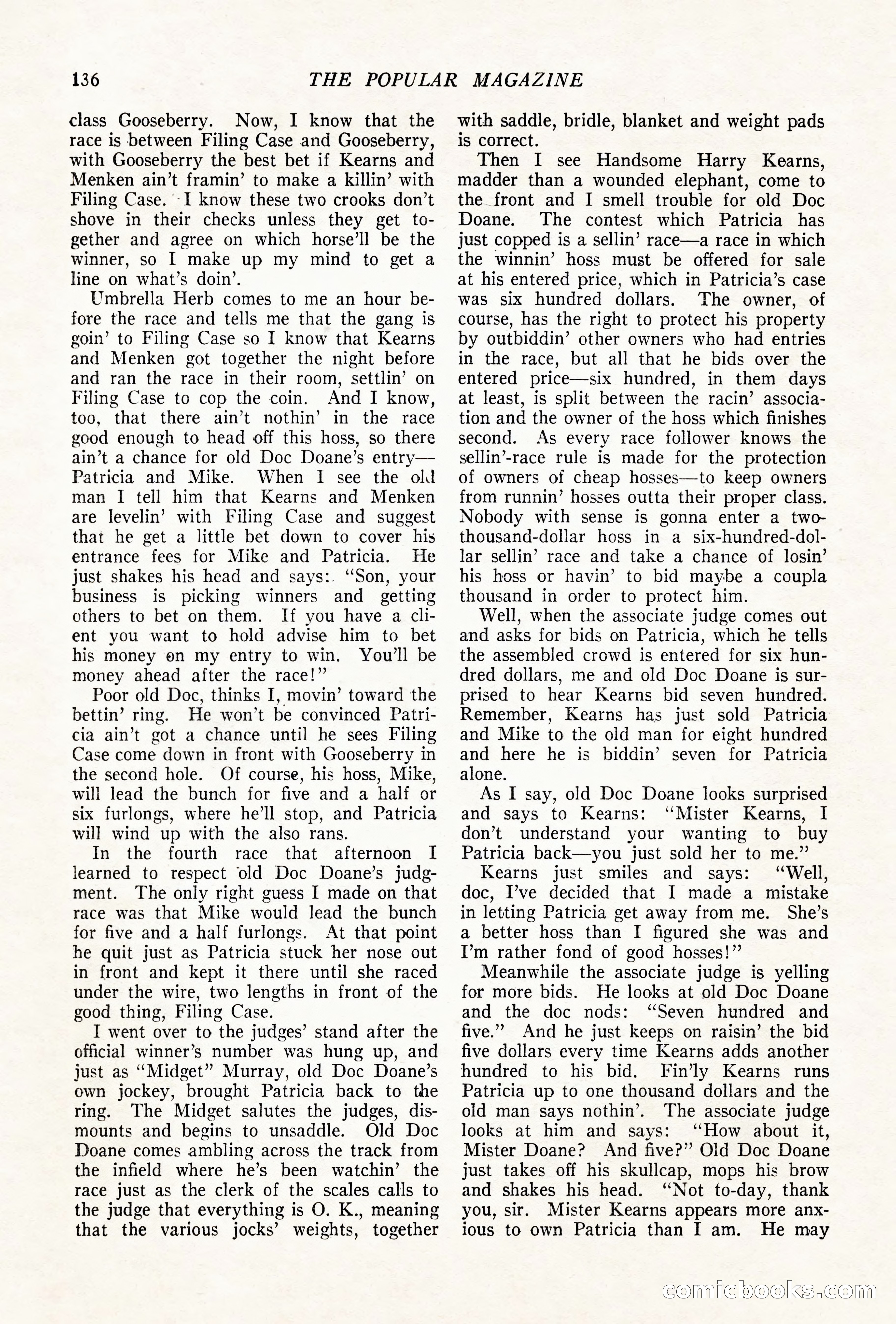 The Popular Magazine, August 20, 1924 — page 138 of 196