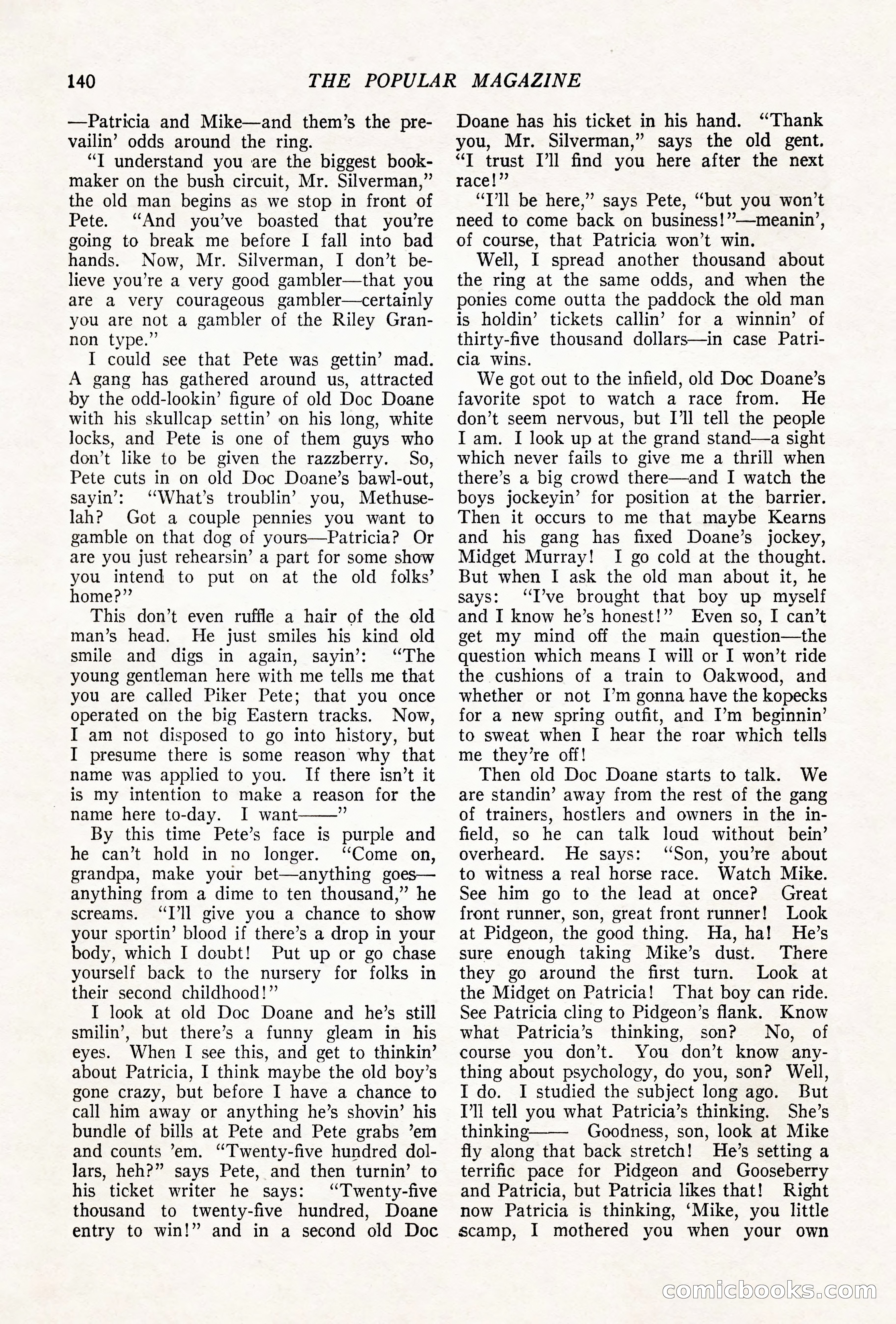 The Popular Magazine, August 20, 1924 — page 142 of 196