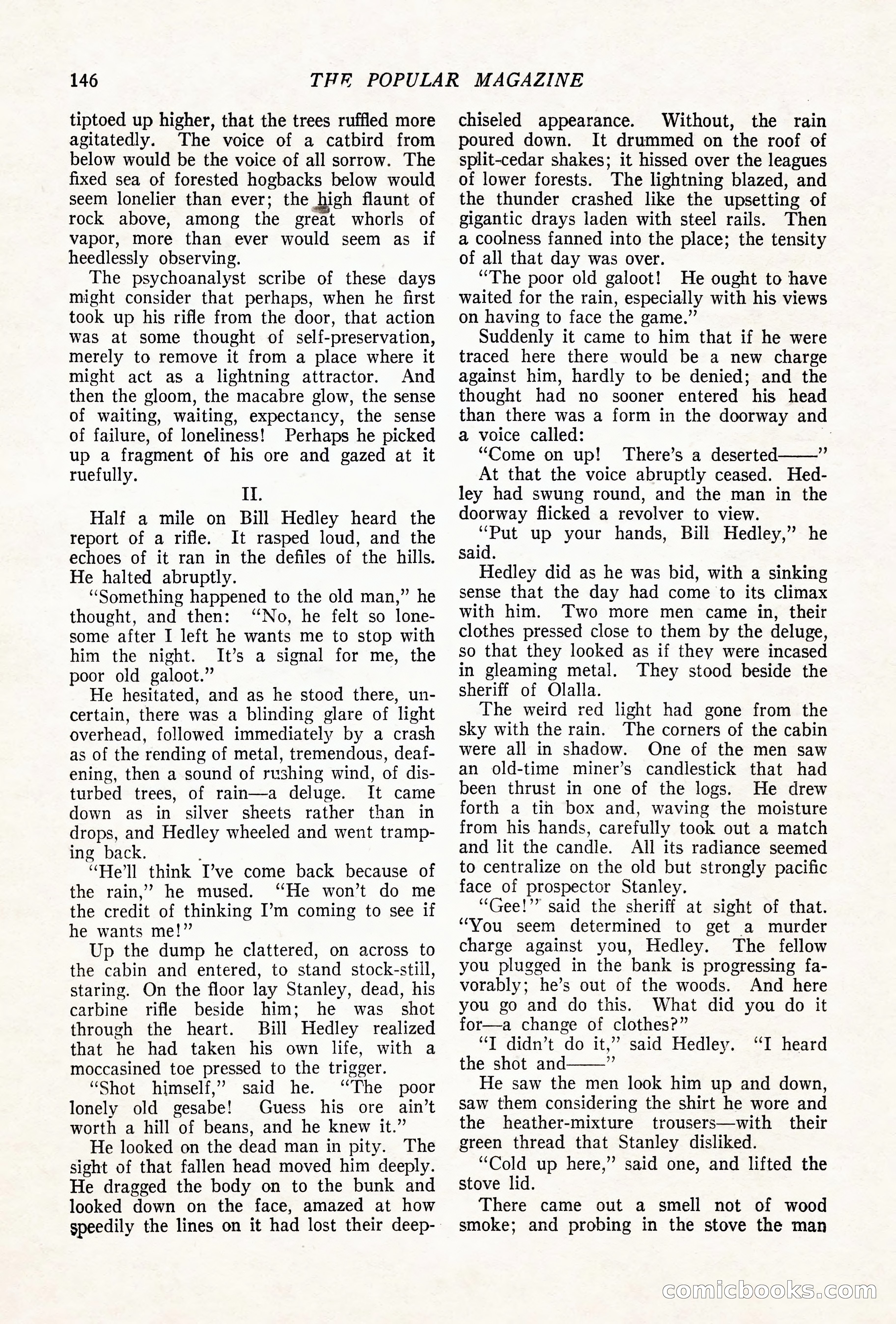 The Popular Magazine, August 20, 1924 — page 148 of 196