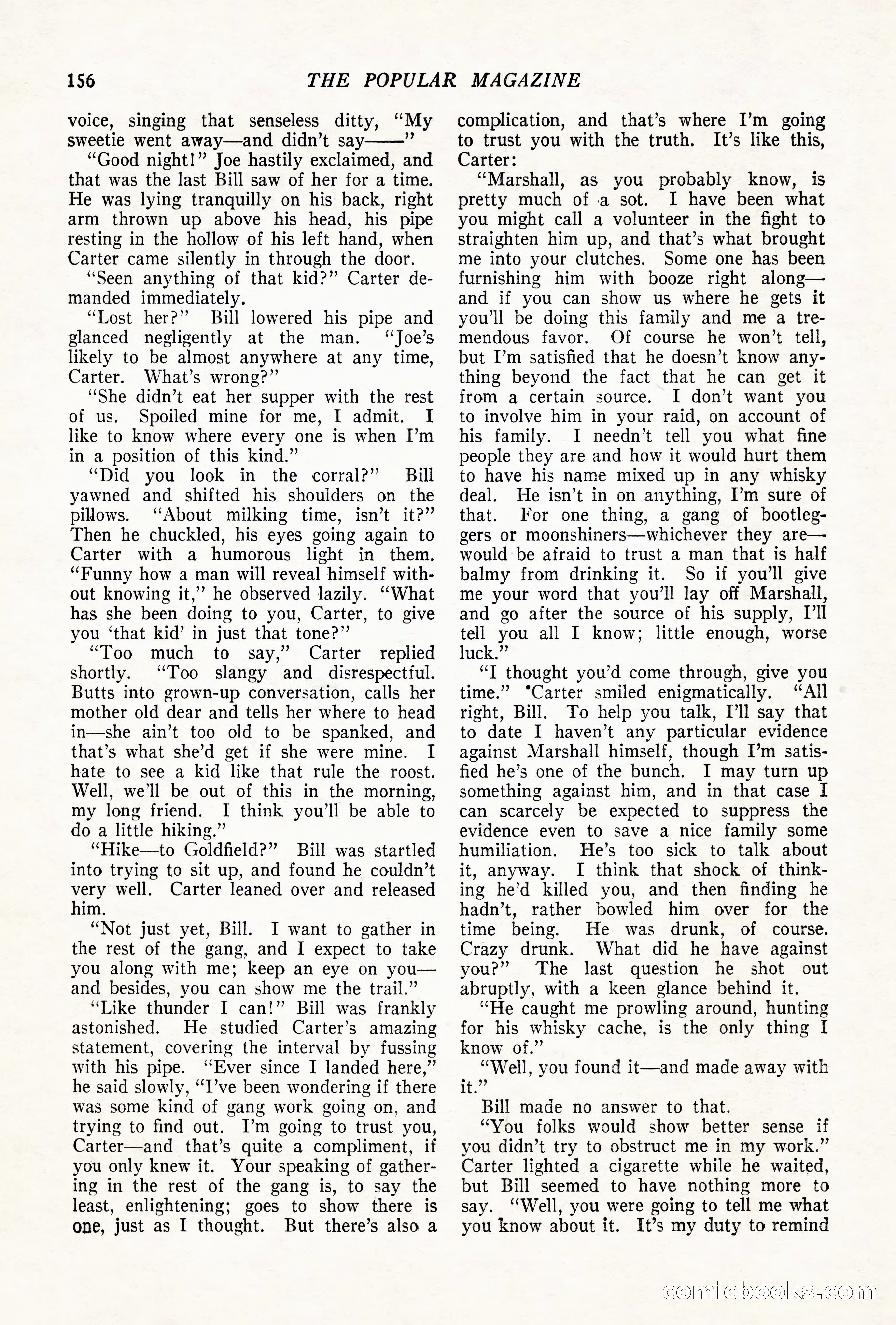The Popular Magazine, August 20, 1924 — page 158 of 196