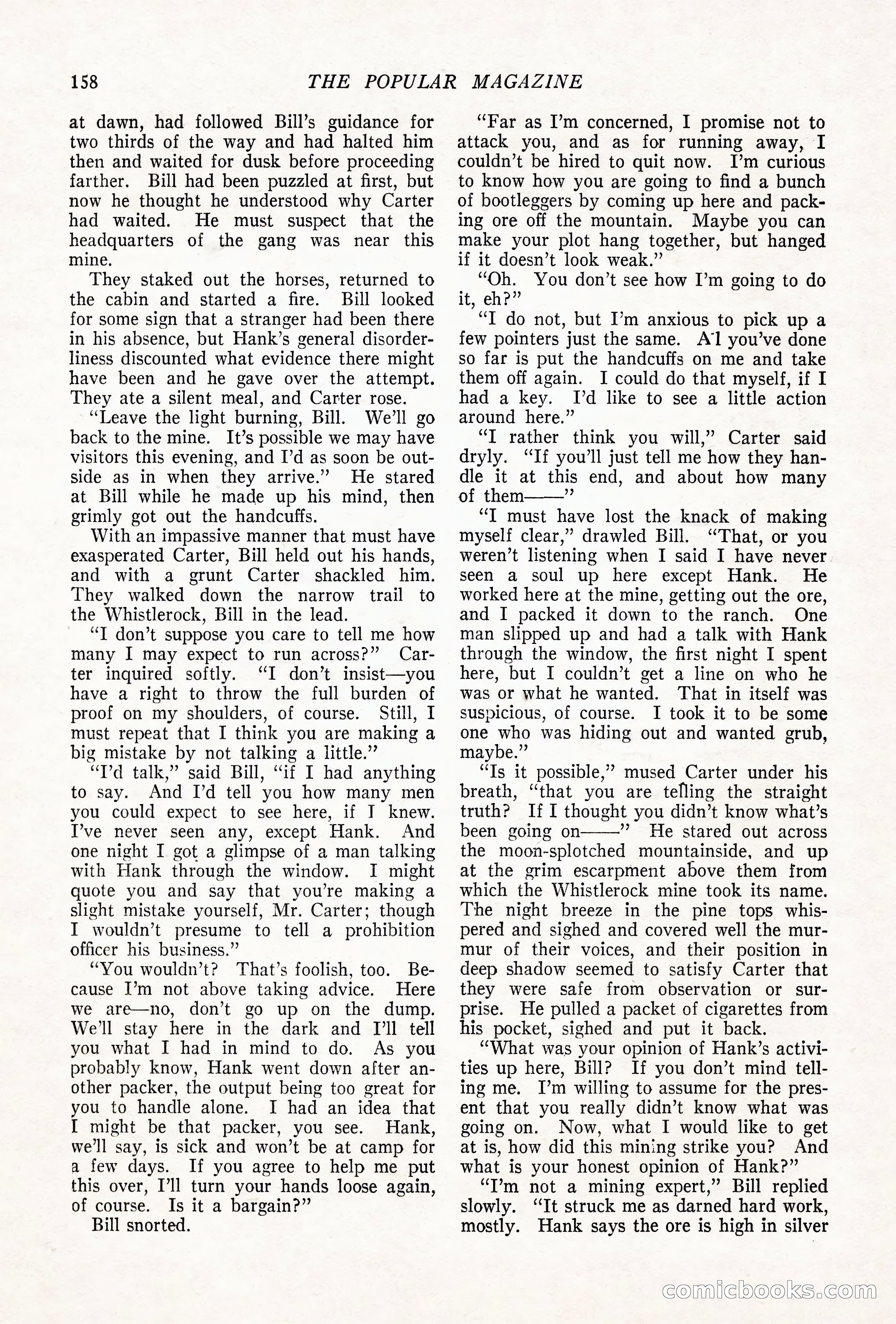 The Popular Magazine, August 20, 1924 — page 160 of 196