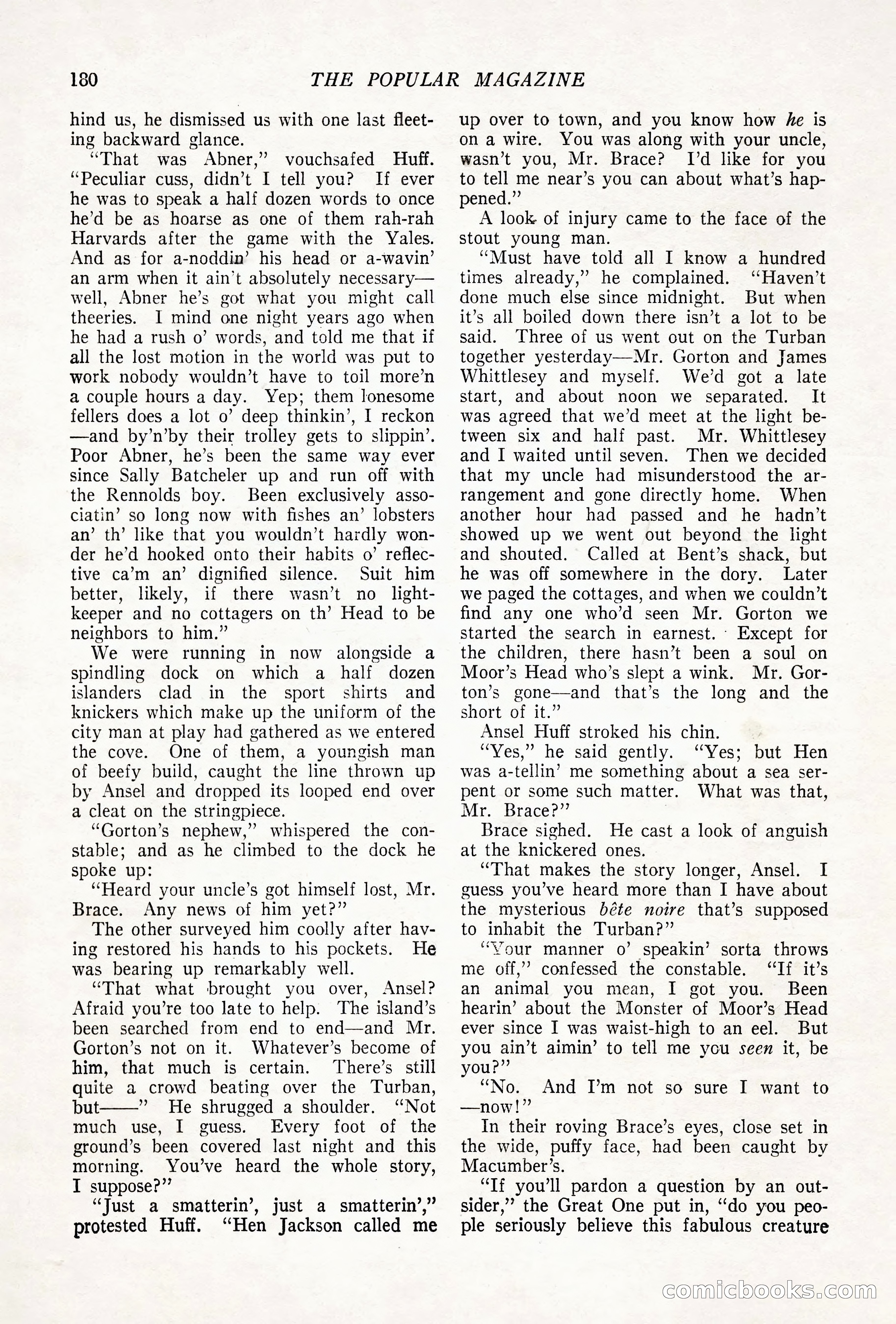 The Popular Magazine, August 20, 1924 — page 182 of 196