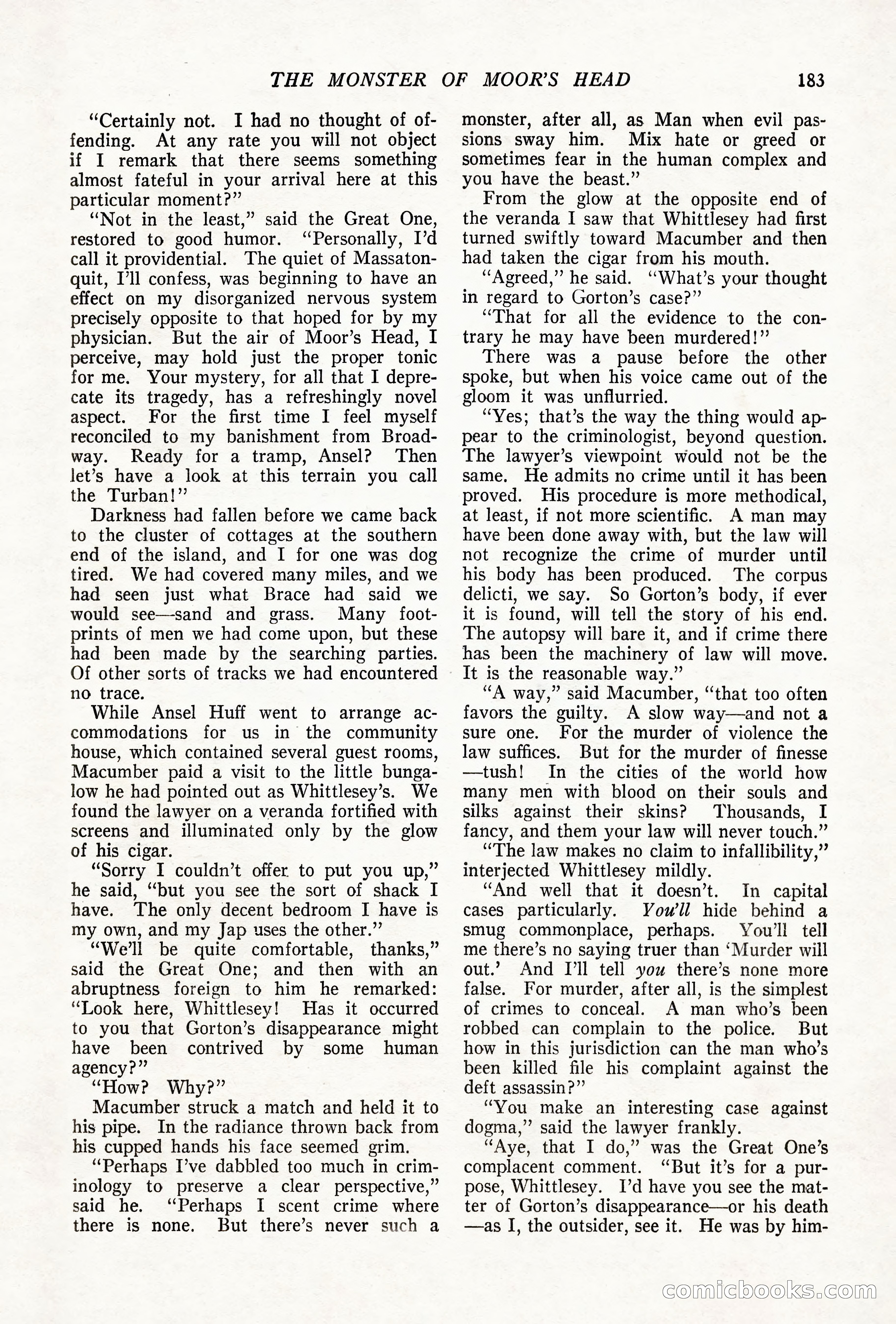 The Popular Magazine, August 20, 1924 — page 185 of 196