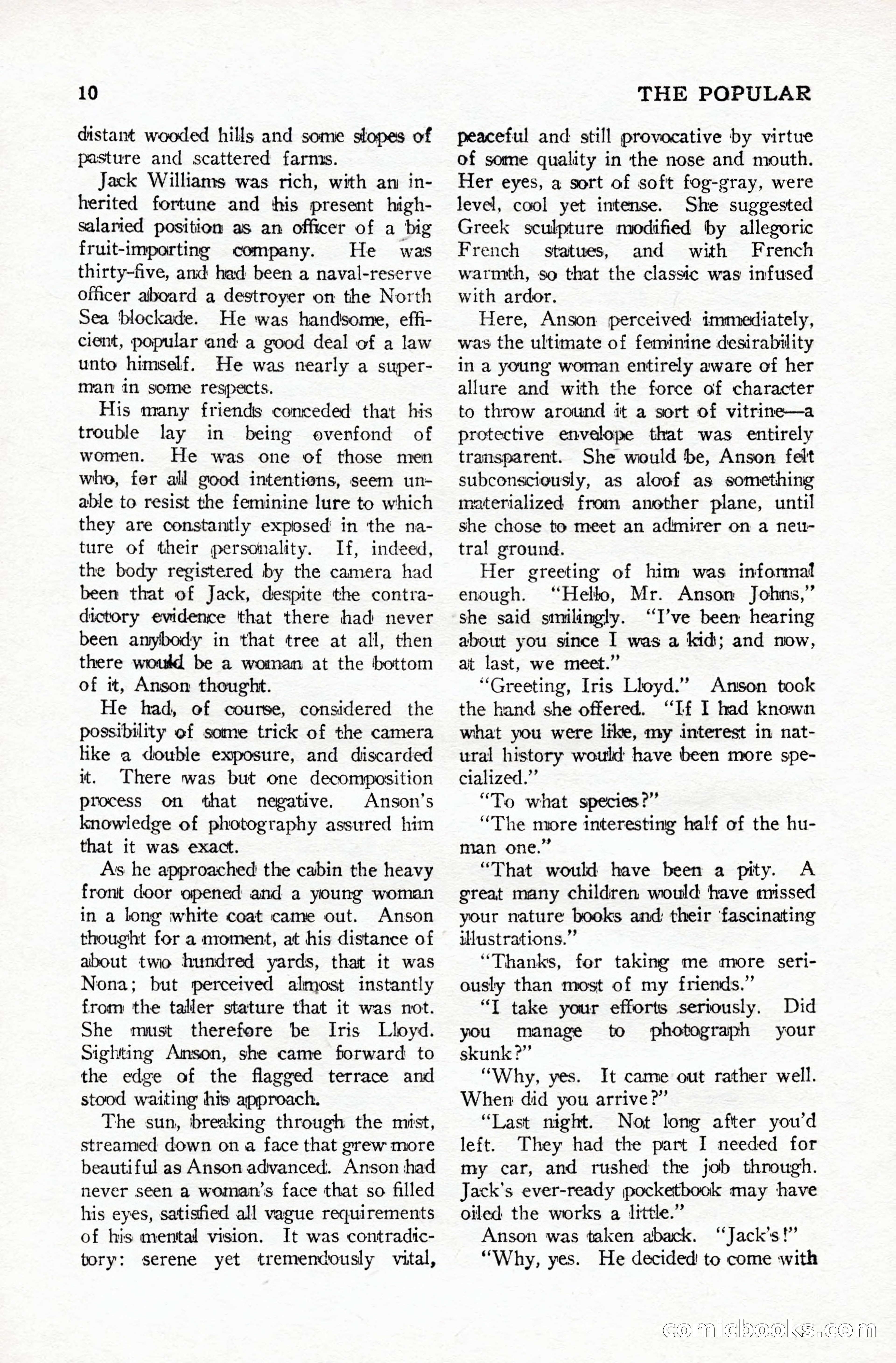The Popular Weekly, May 26, 1928 — page 12 of 148