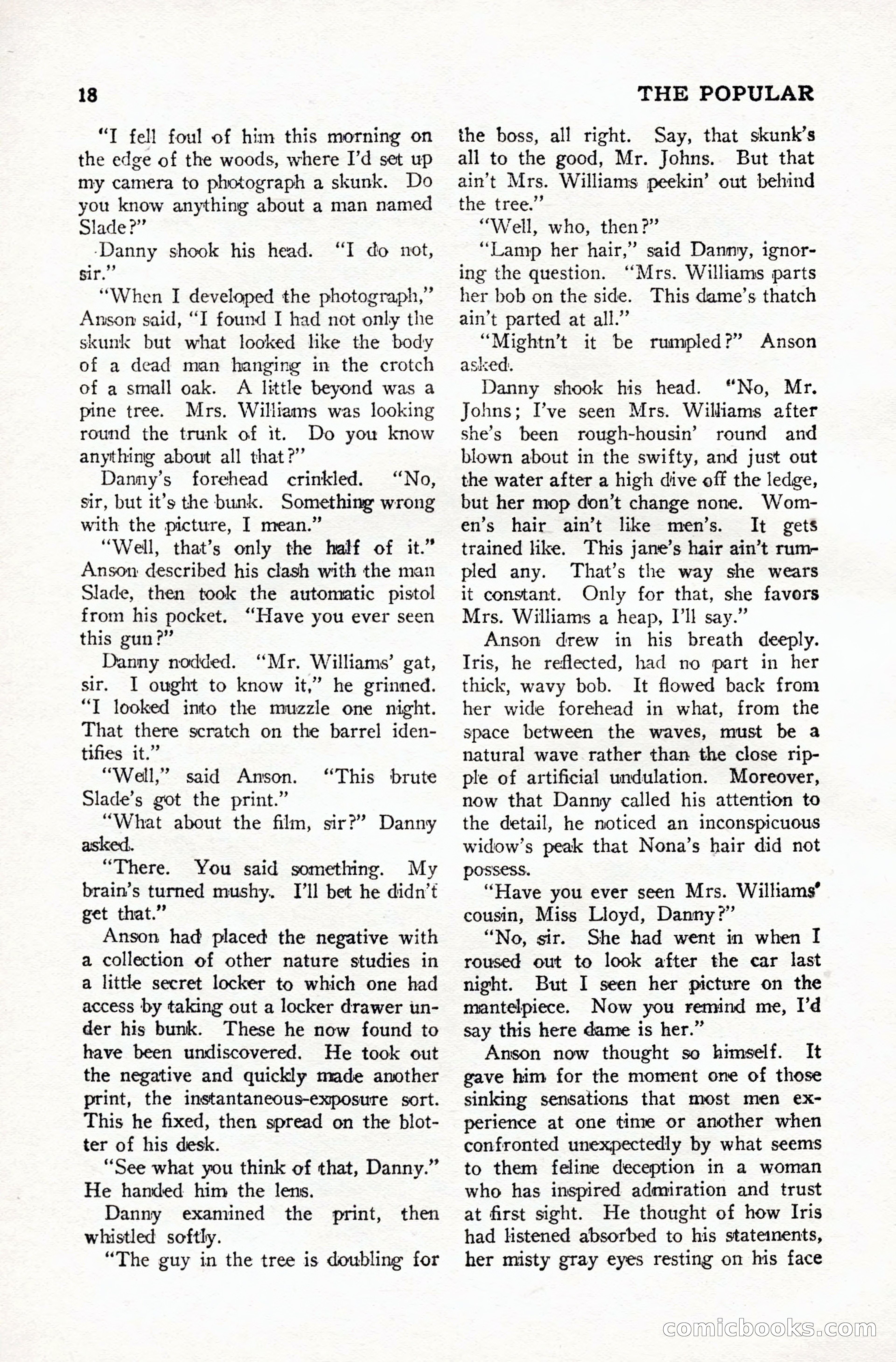 The Popular Weekly, May 26, 1928 — page 20 of 148