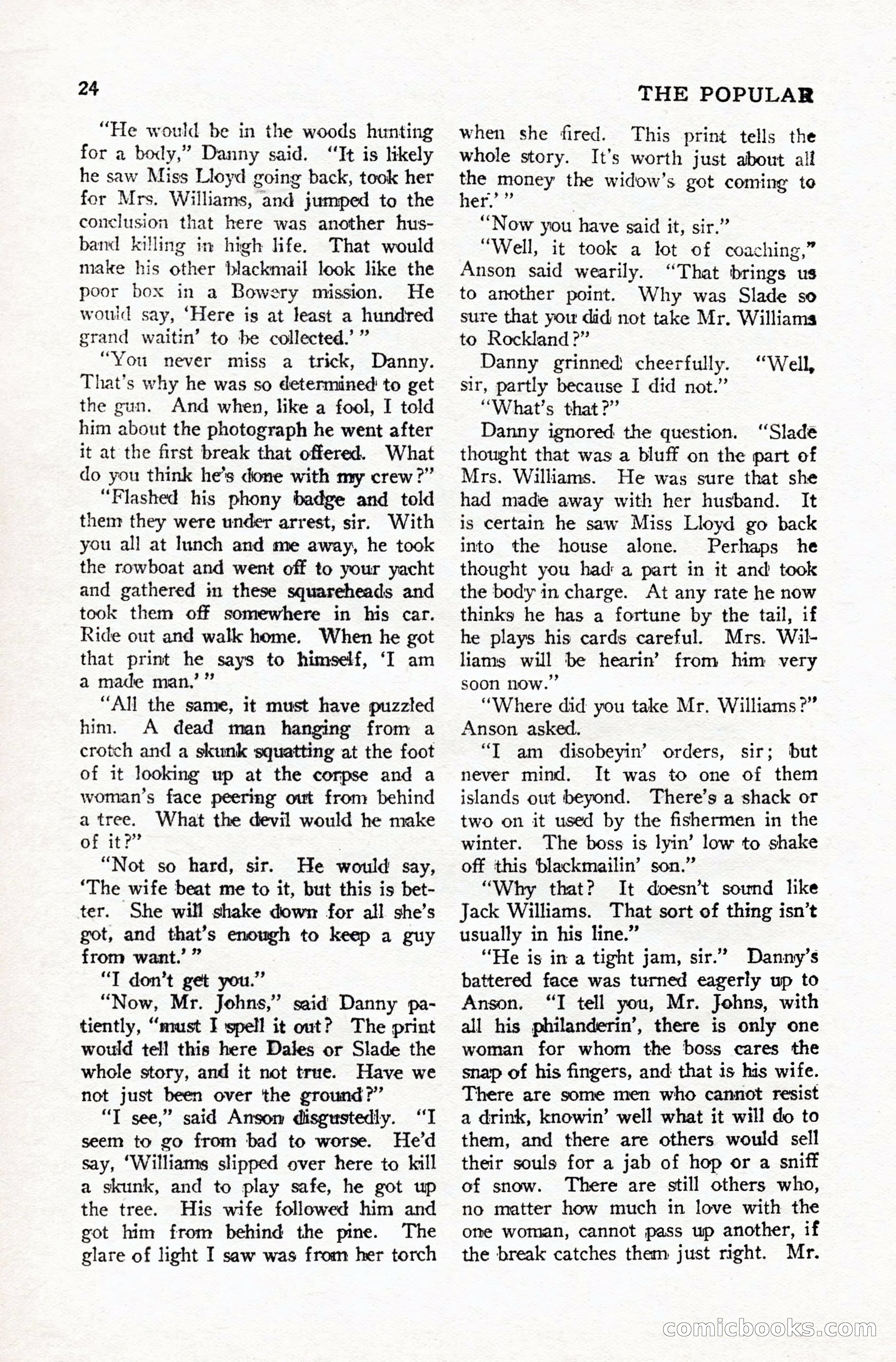 The Popular Weekly, May 26, 1928 — page 26 of 148