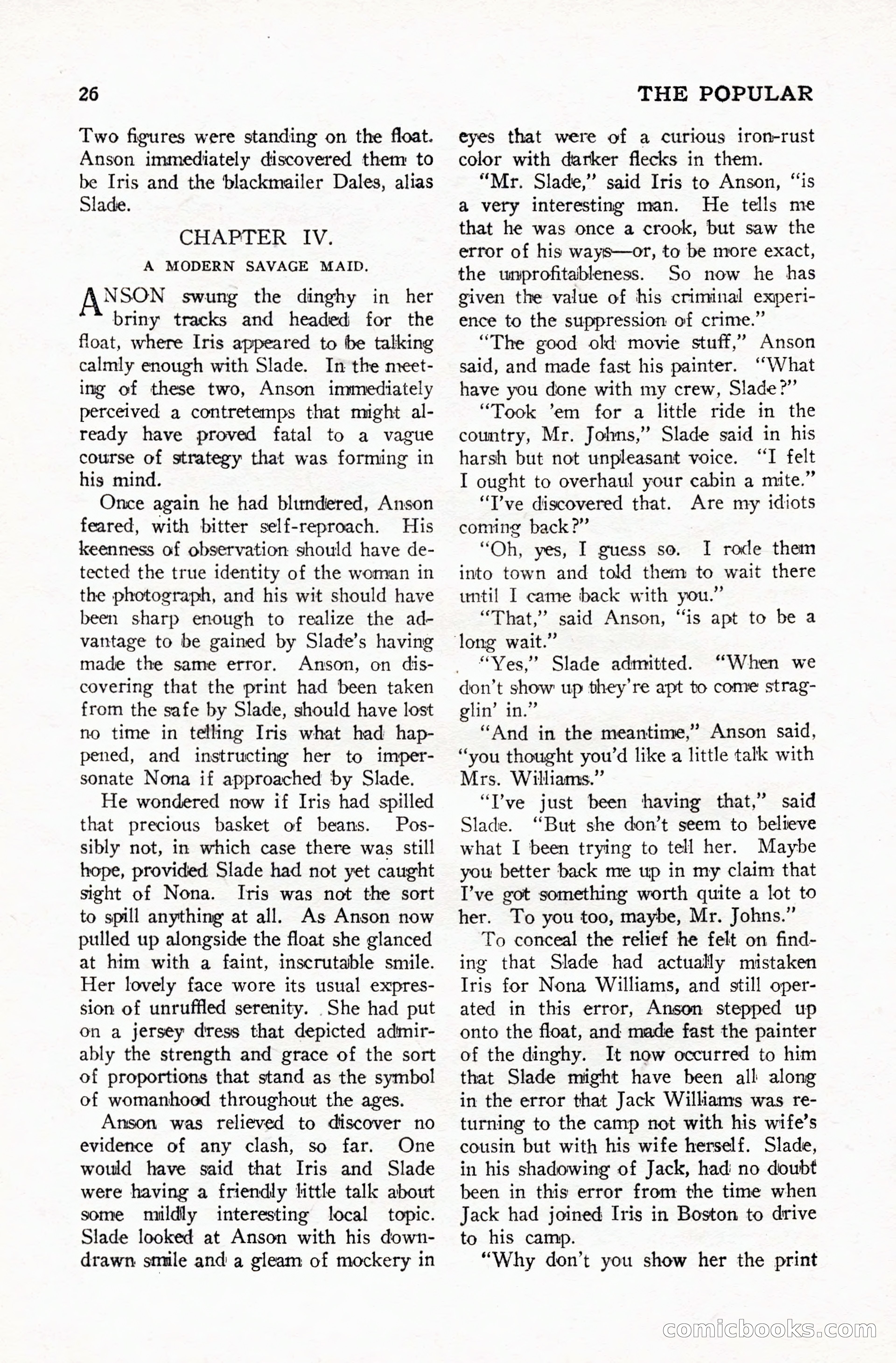The Popular Weekly, May 26, 1928 — page 28 of 148